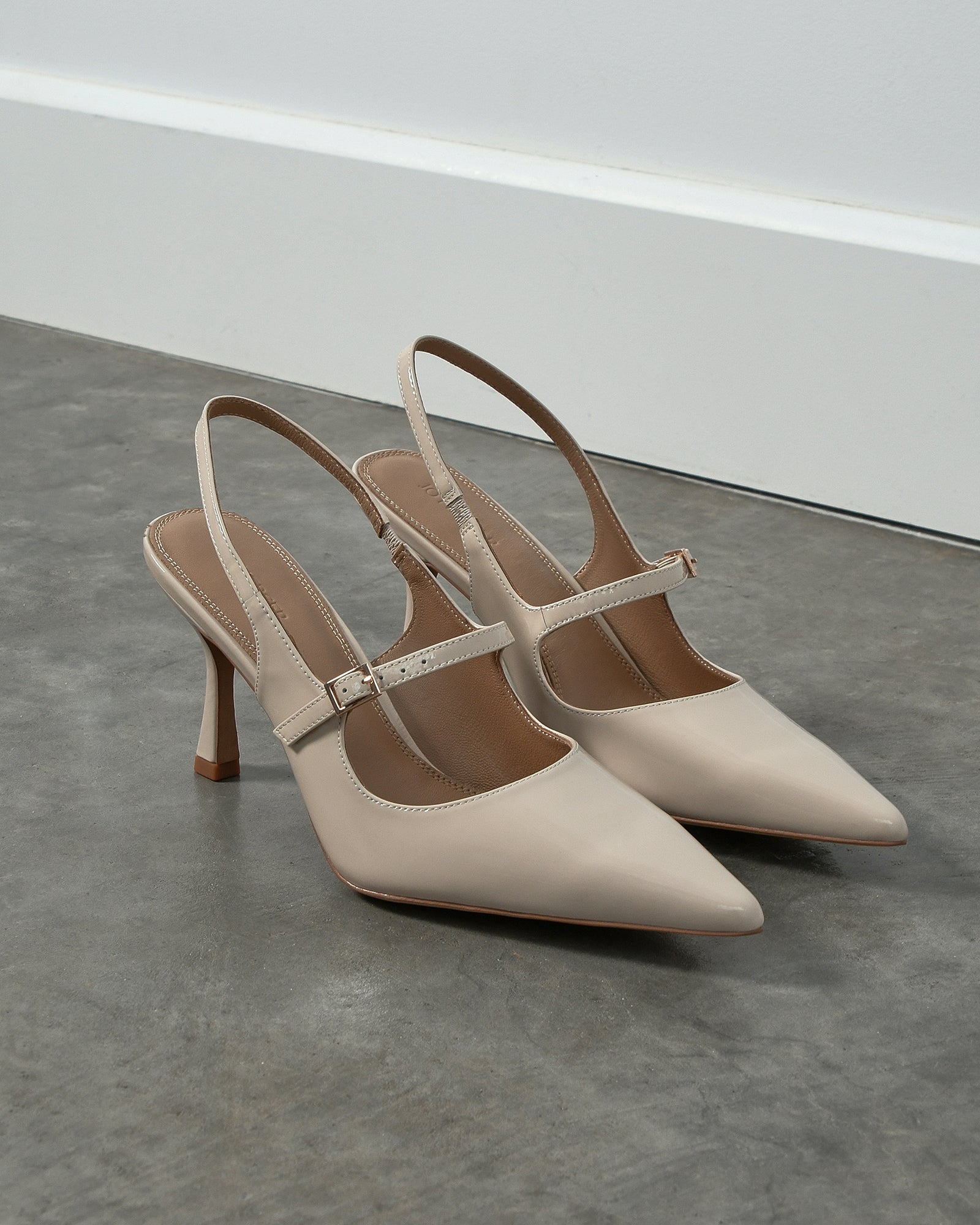 ARCHER HIGH HEELS SAND PATENT image