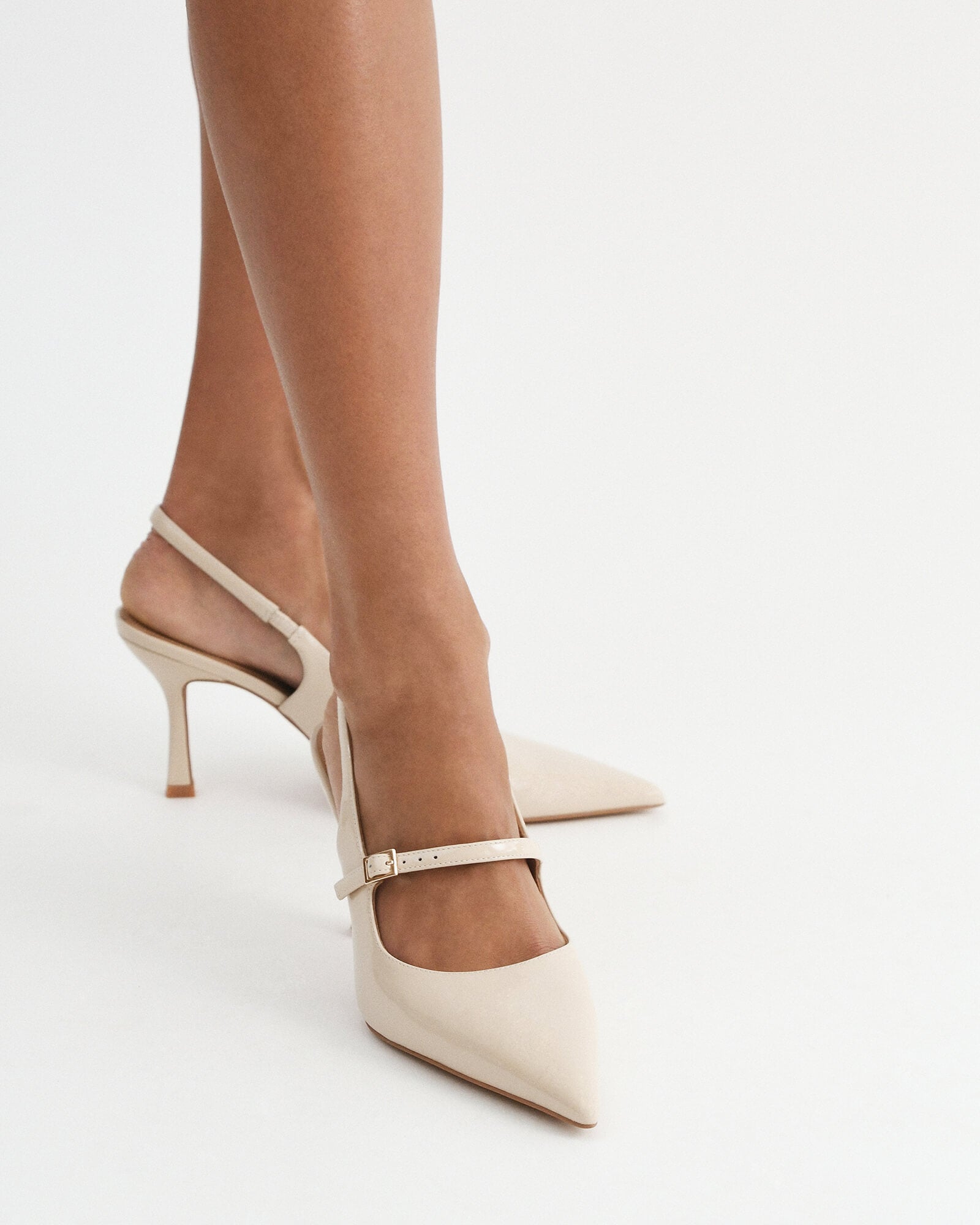 ARCHER HIGH HEELS SAND PATENT image