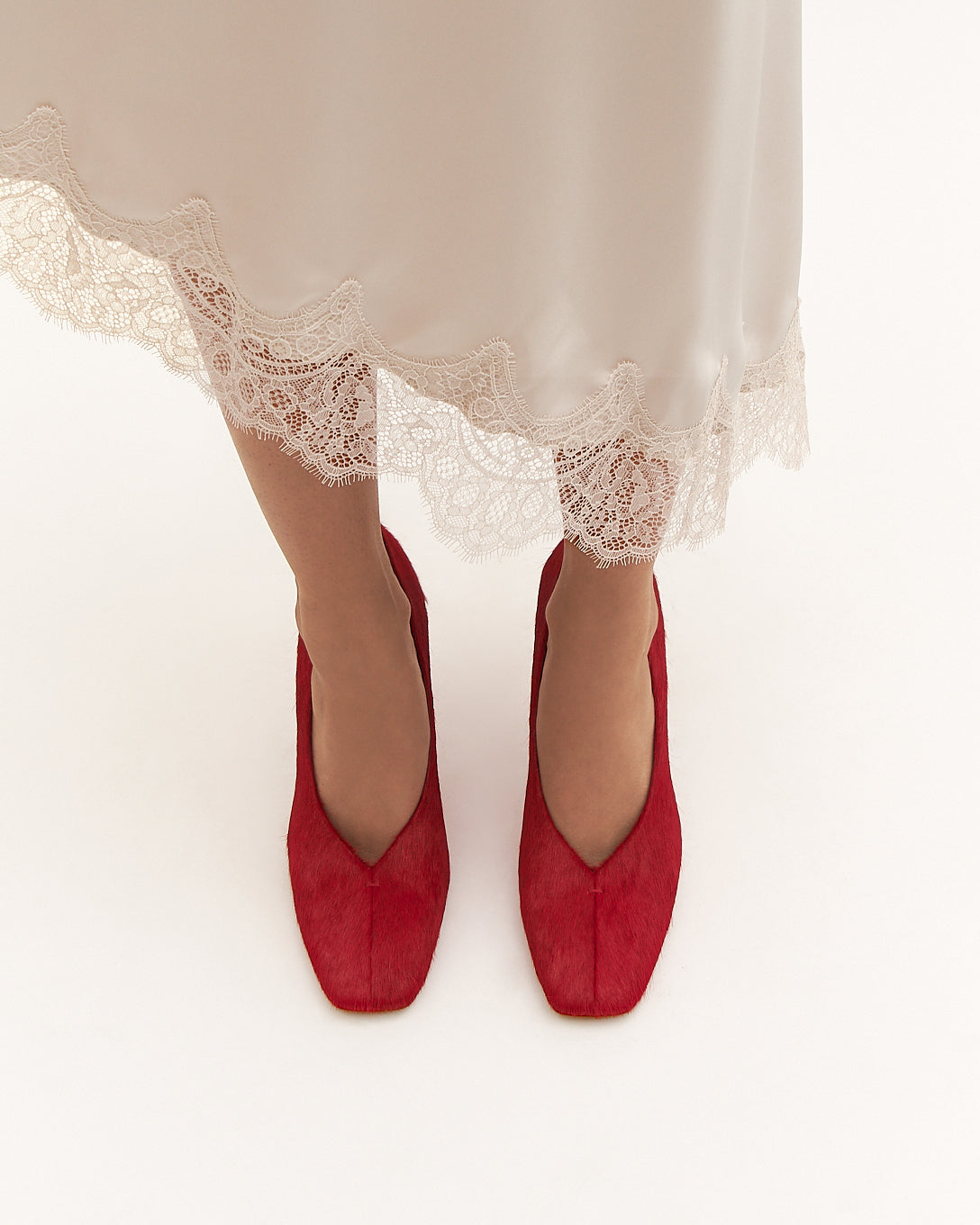 CAREY HIGH HEELS CHILLI LEATHER image