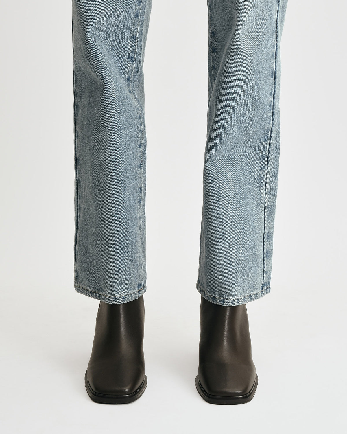 CHARLIE MID ANKLE BOOTS BITTER CHOC LEATHER