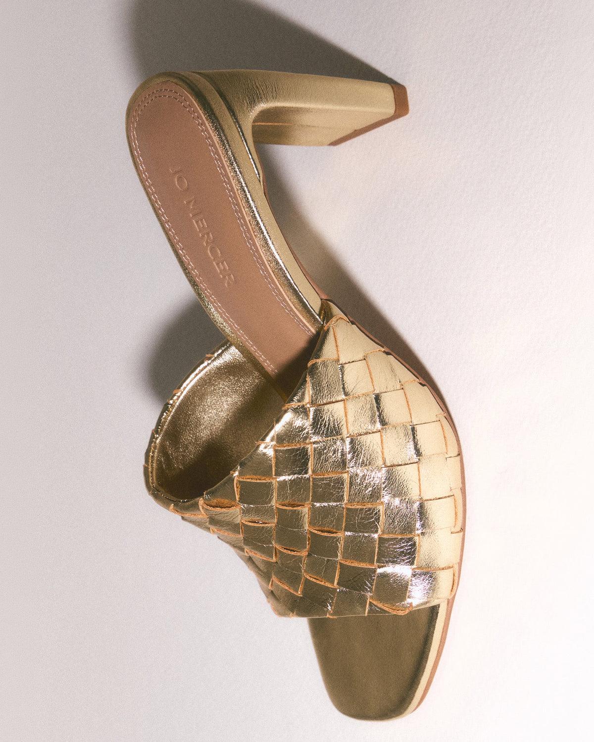 CHASE HIGH SANDALS SOFT GOLD METALLIC