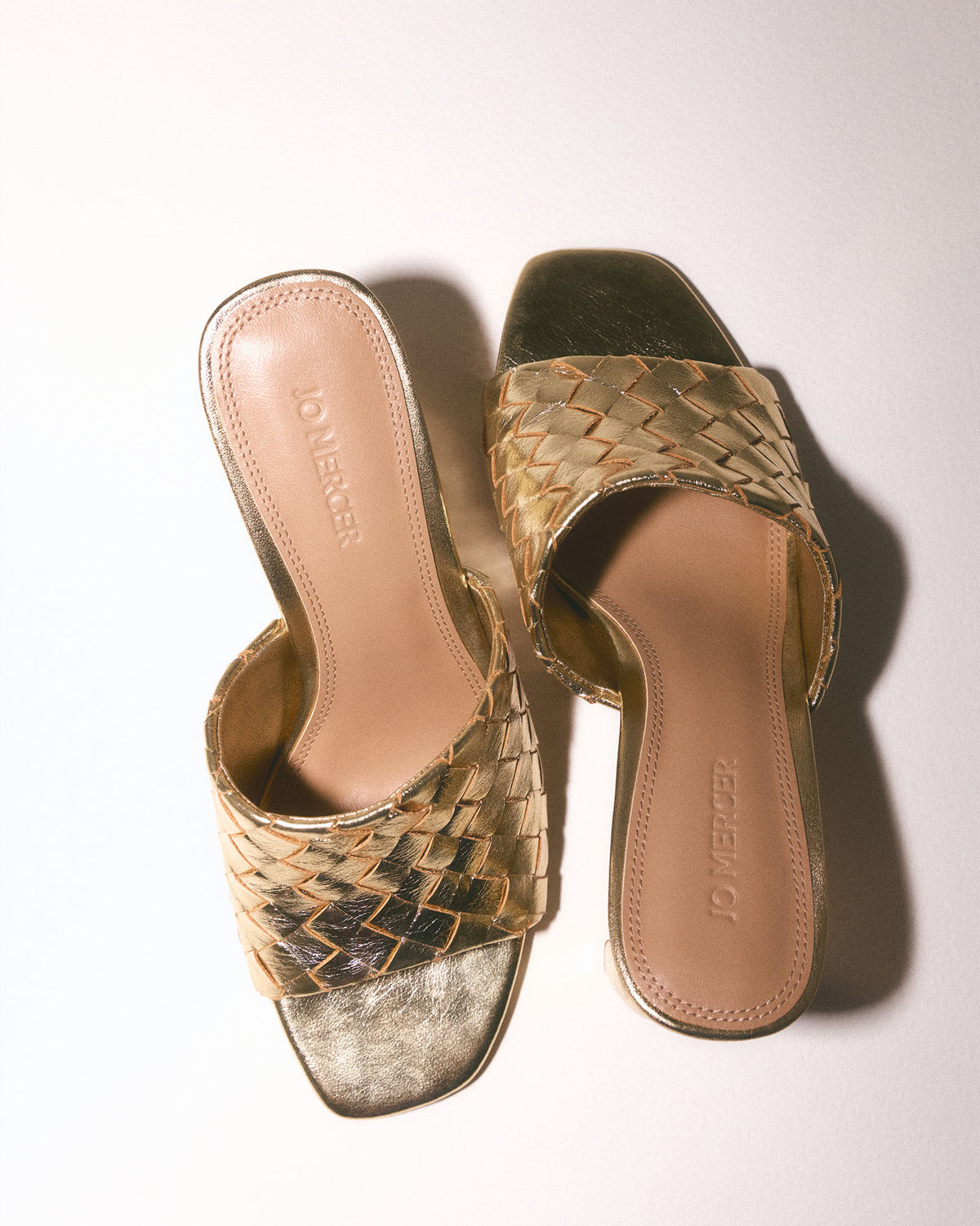 CHASE HIGH SANDALS SOFT GOLD METALLIC