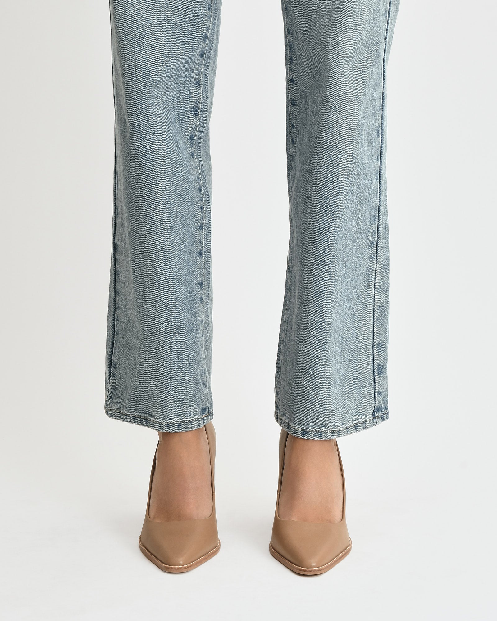 CORBYN HIGH HEELS TAN LEATHER image