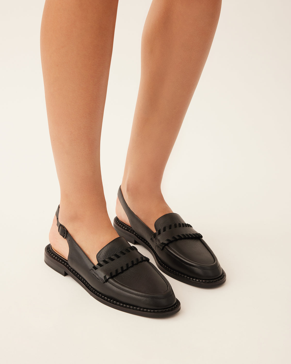DAHLIA LOAFERS BLACK LEATHER