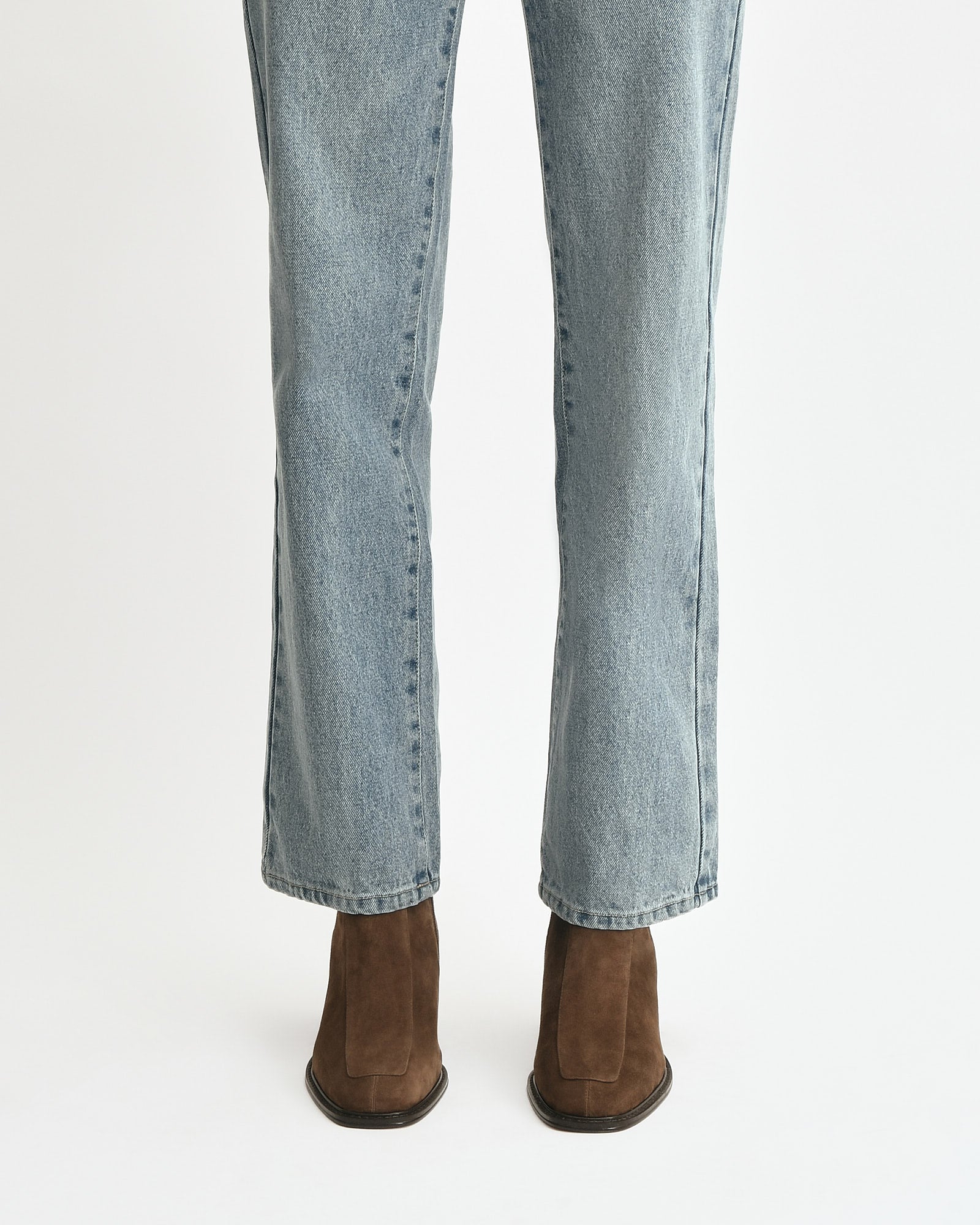 DARLA MID ANKLE BOOTS BARK SUEDE image