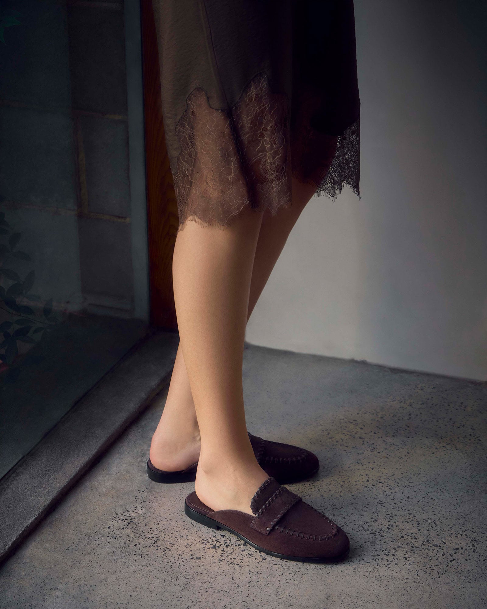 EDEN LOAFERS CHOCOLATE SUEDE image