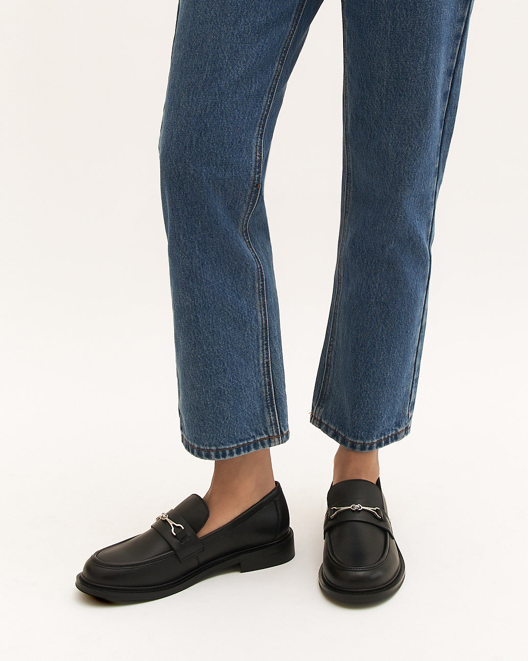 EDGAR LOAFERS BLACK LEATHER image