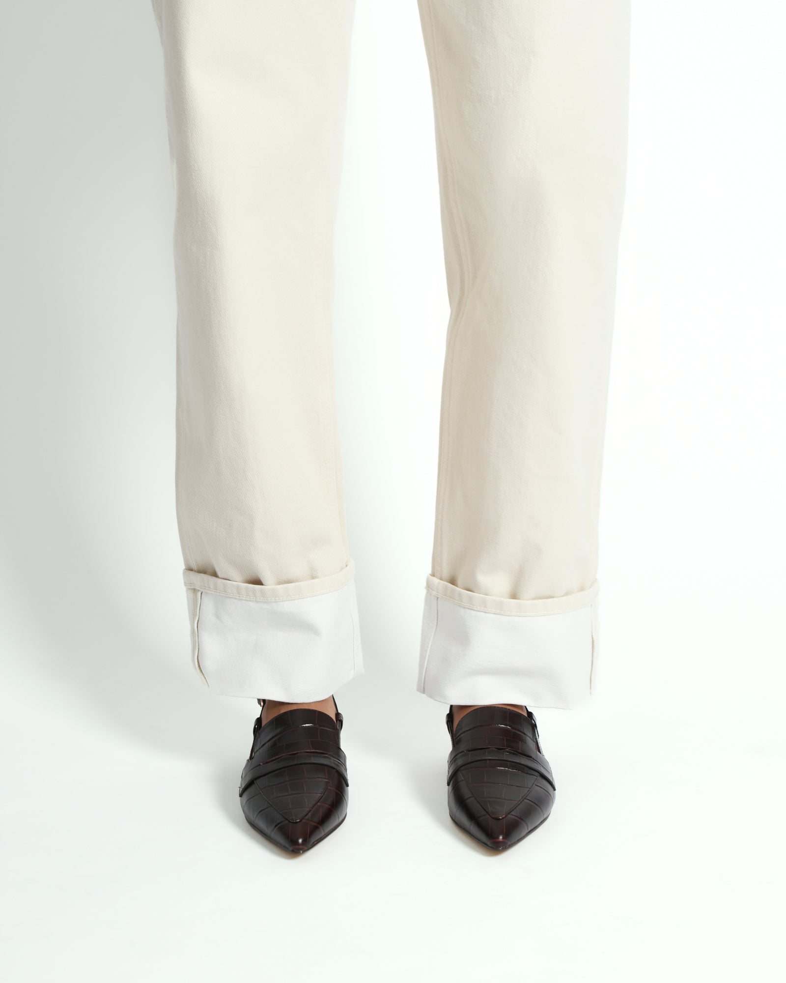 ELOISE DRESS FLATS CHOCOLATE CROC image