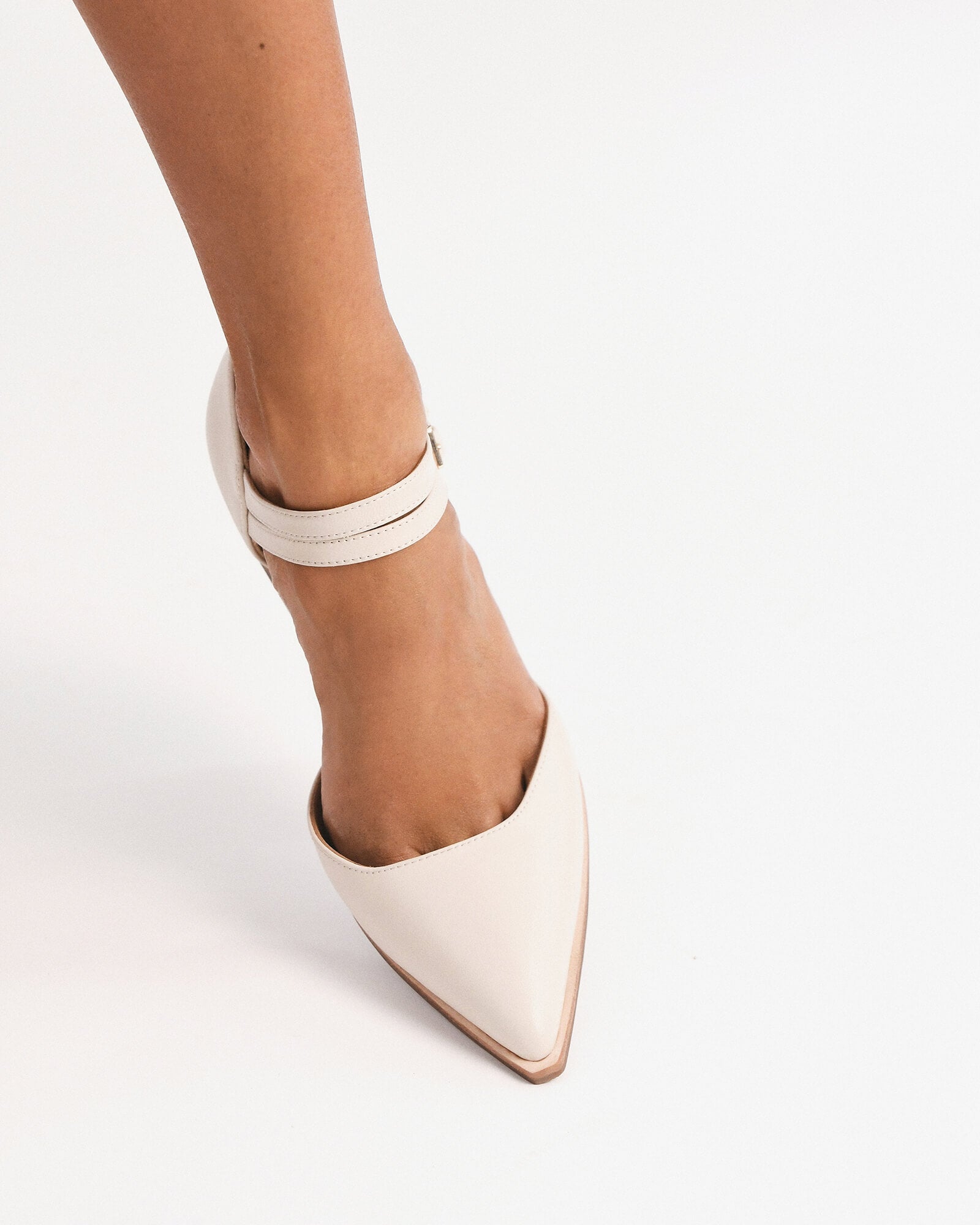 White Stiletto Heels - Ankle Strap Heels - Sheer Mesh Heels - Lulus