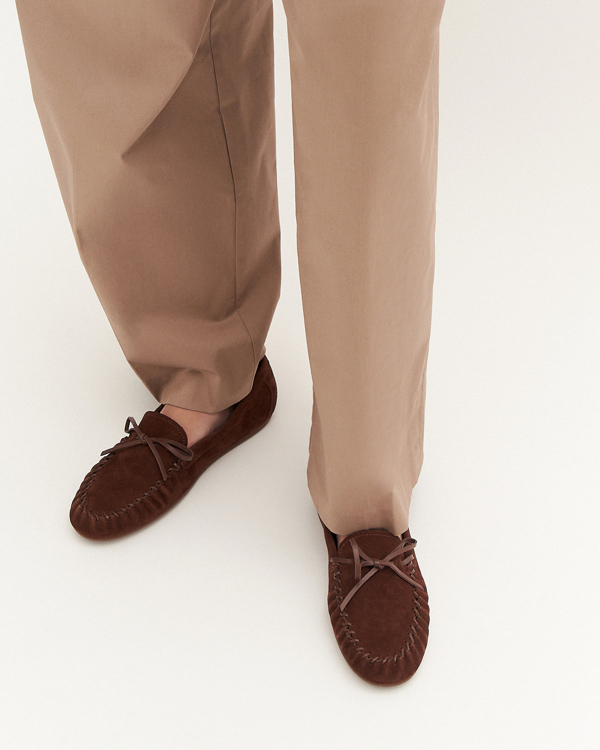 GRIFFIN LOAFERS RUSSET SUEDE