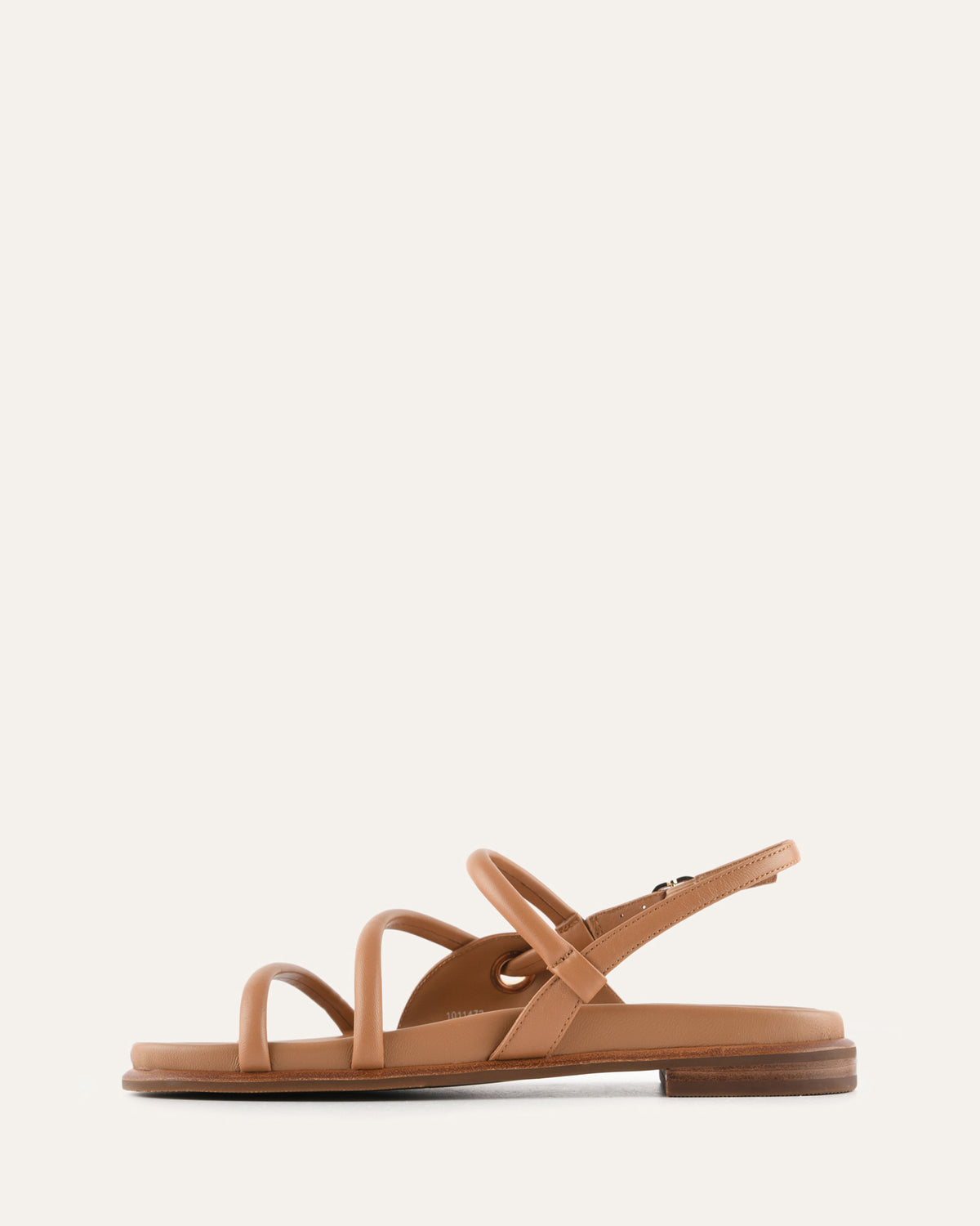 HALO FLAT SANDALS TUSCAN TAN LEATHER
