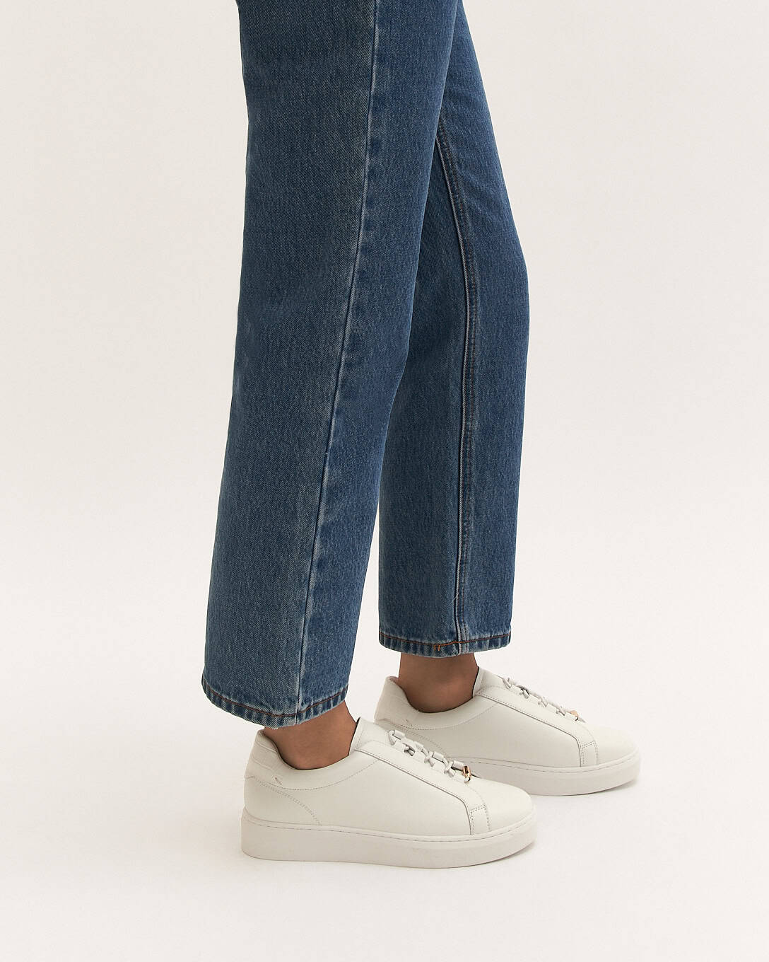 HAWKE SNEAKERS WHITE LEATHER