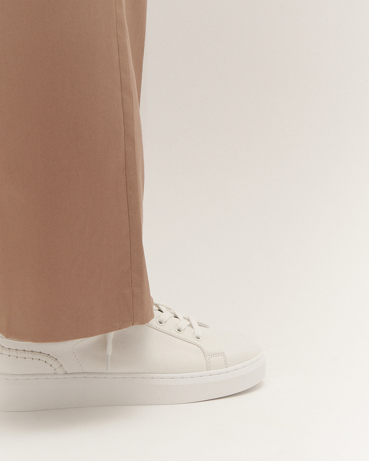 HAZEL SNEAKERS WHITE LEATHER