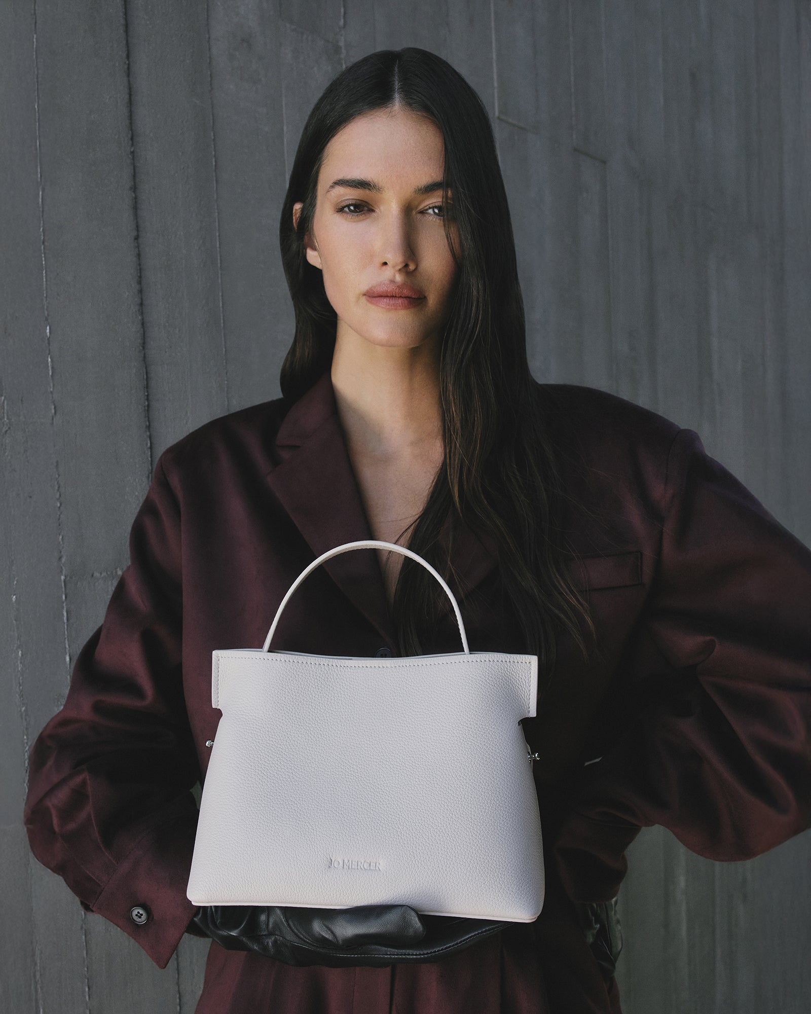 MISHI CROSSBODY BAG OFF WHITE LEATHER image