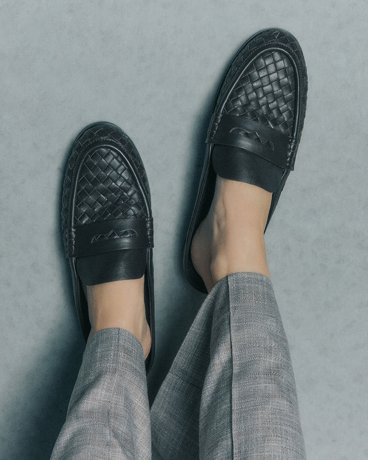 MOIRA LOAFERS BITTER CHOC LEATHER