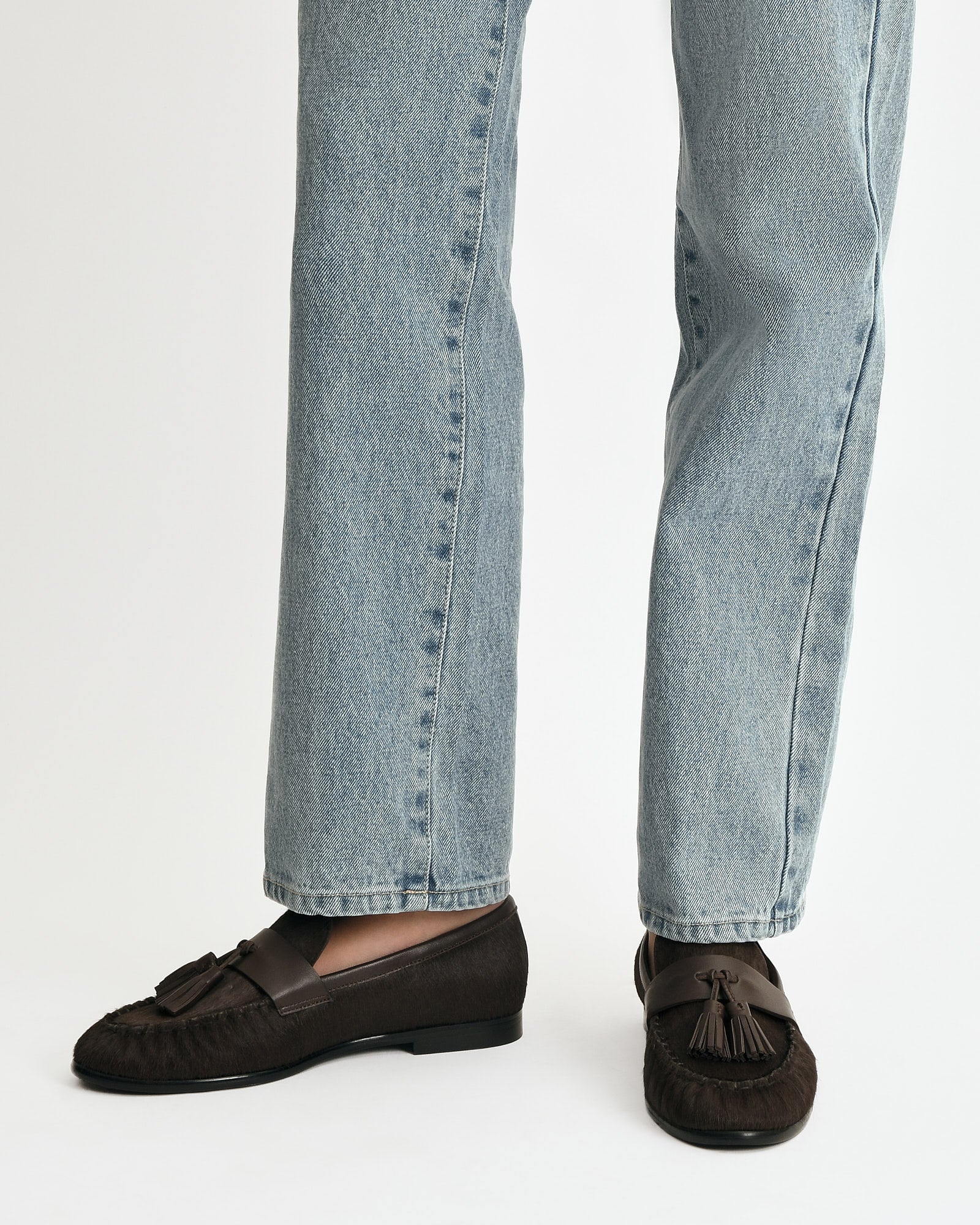 MYRA LOAFERS CHOCOLATE LEATHER image