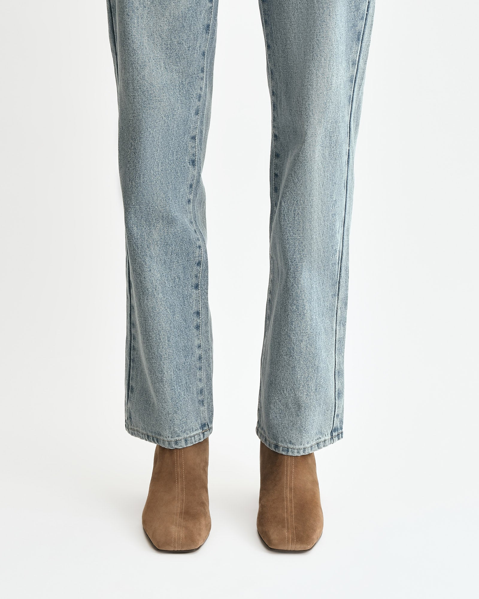 NORI MID ANKLE BOOTS BARK SUEDE image