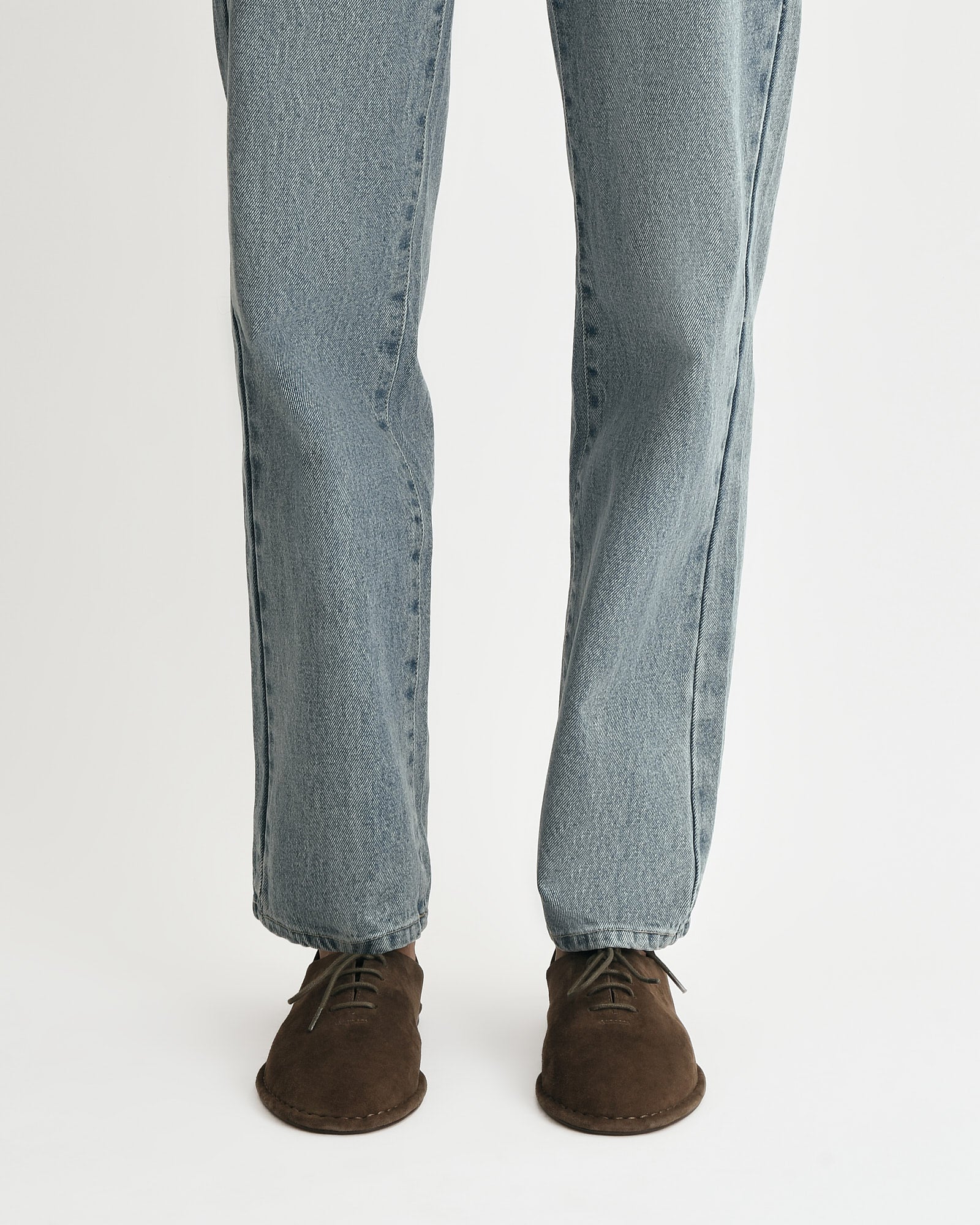 PAISLEY LACE UPS ASH SUEDE image