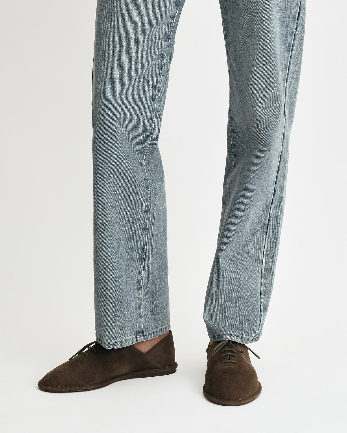 PAISLEY LACE UPS ASH SUEDE