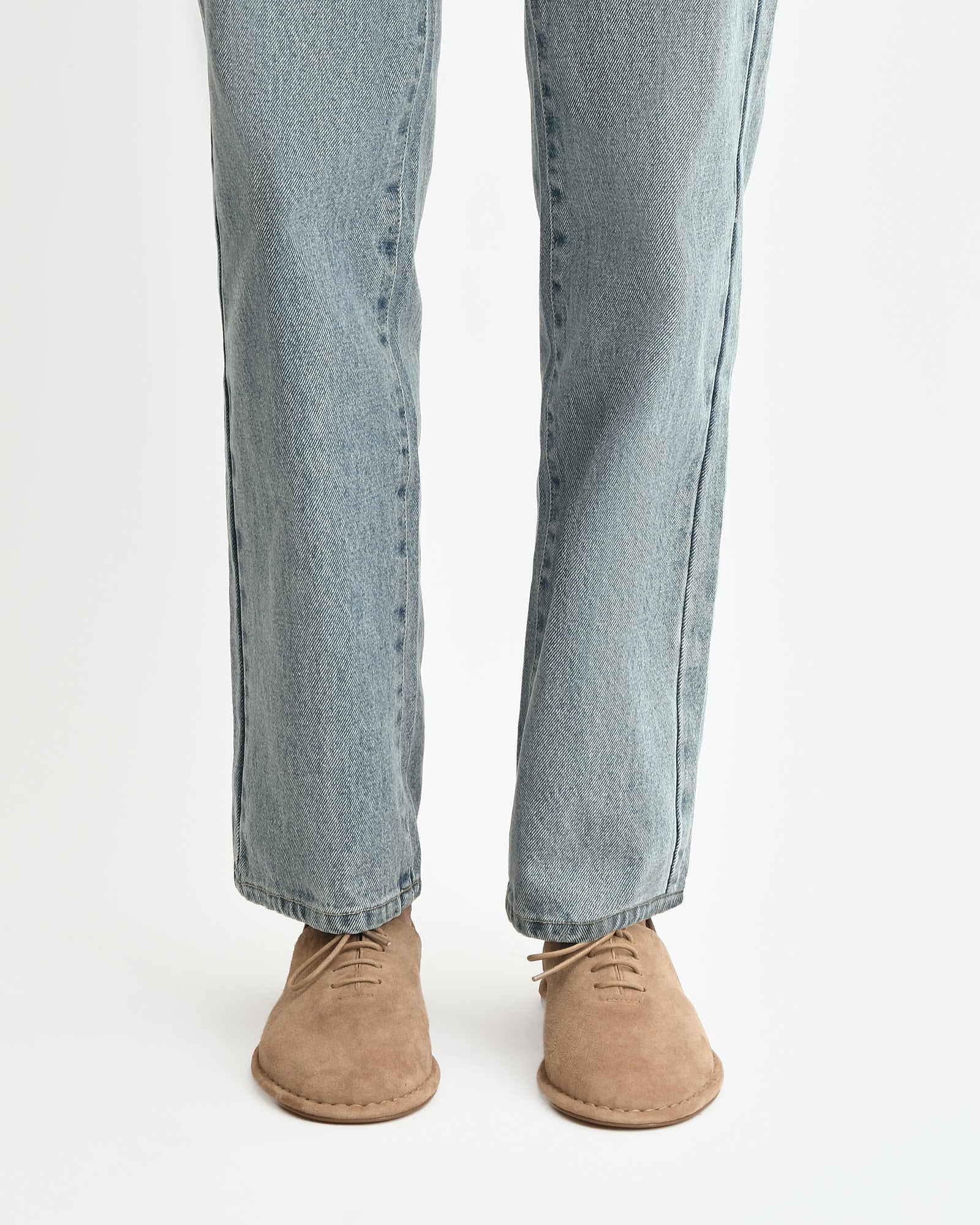 PAISLEY LACE UPS LATTE SUEDE image