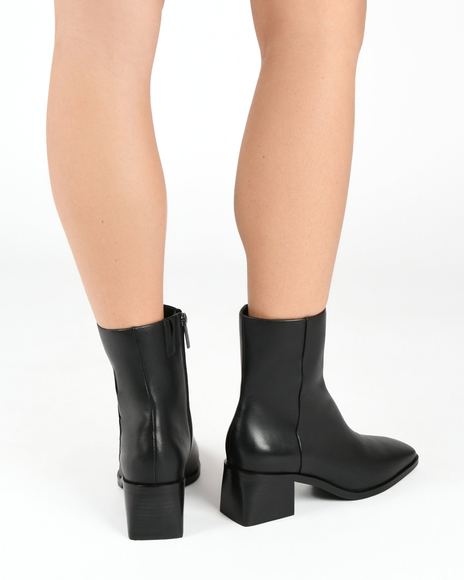 Rubber Mid Heel Ankle Boots Zara Hot Zara Low Heeled Lug Sole