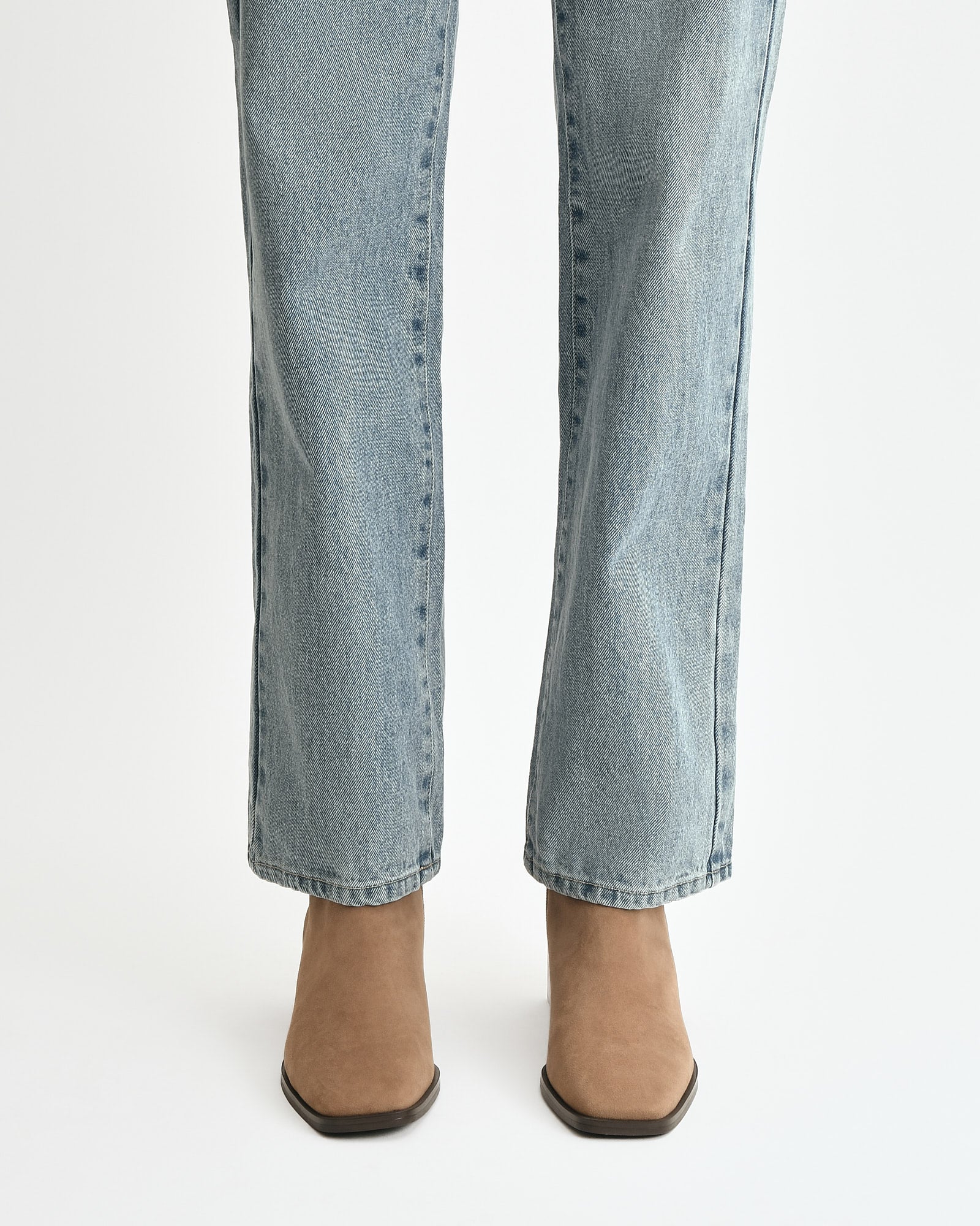 QUADE MID ANKLE BOOTS LATTE SUEDE image