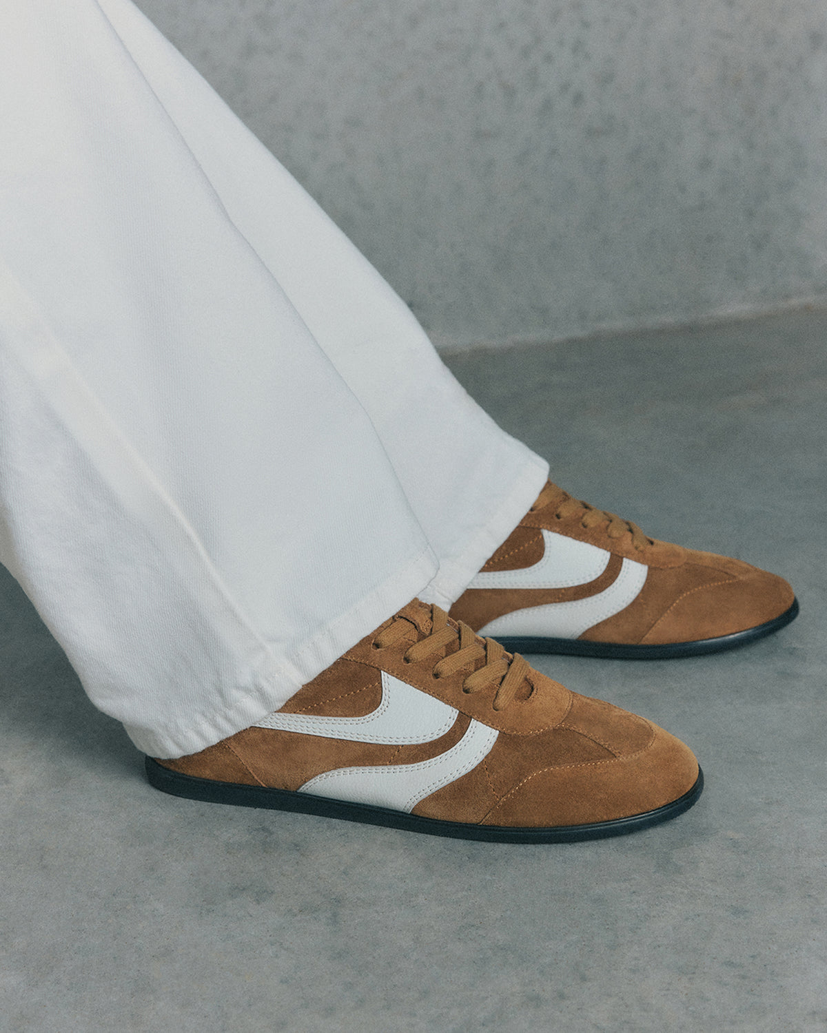 TOTTIE SNEAKERS BISCUIT SUEDE