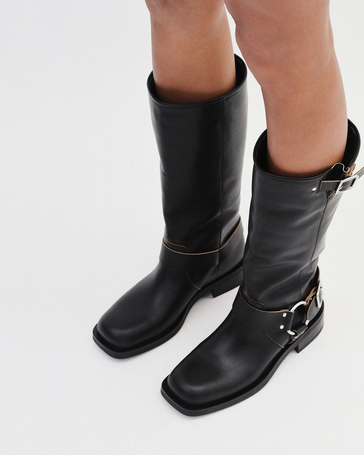 ROCCO CALF BOOTS BLACK LEATHER