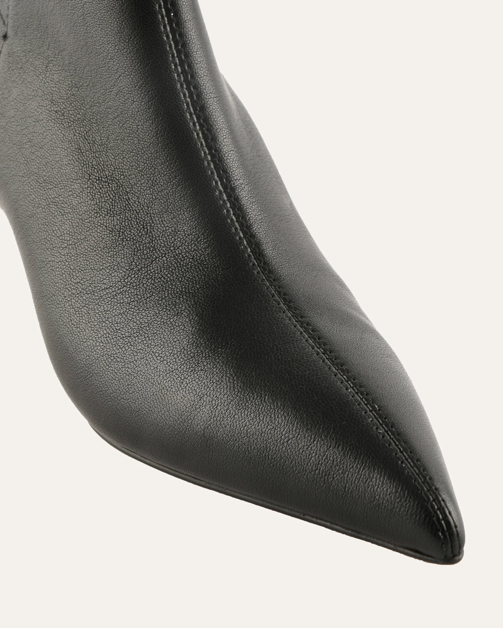 WALTON LOW ANKLE BOOTS BLACK LEATHER image