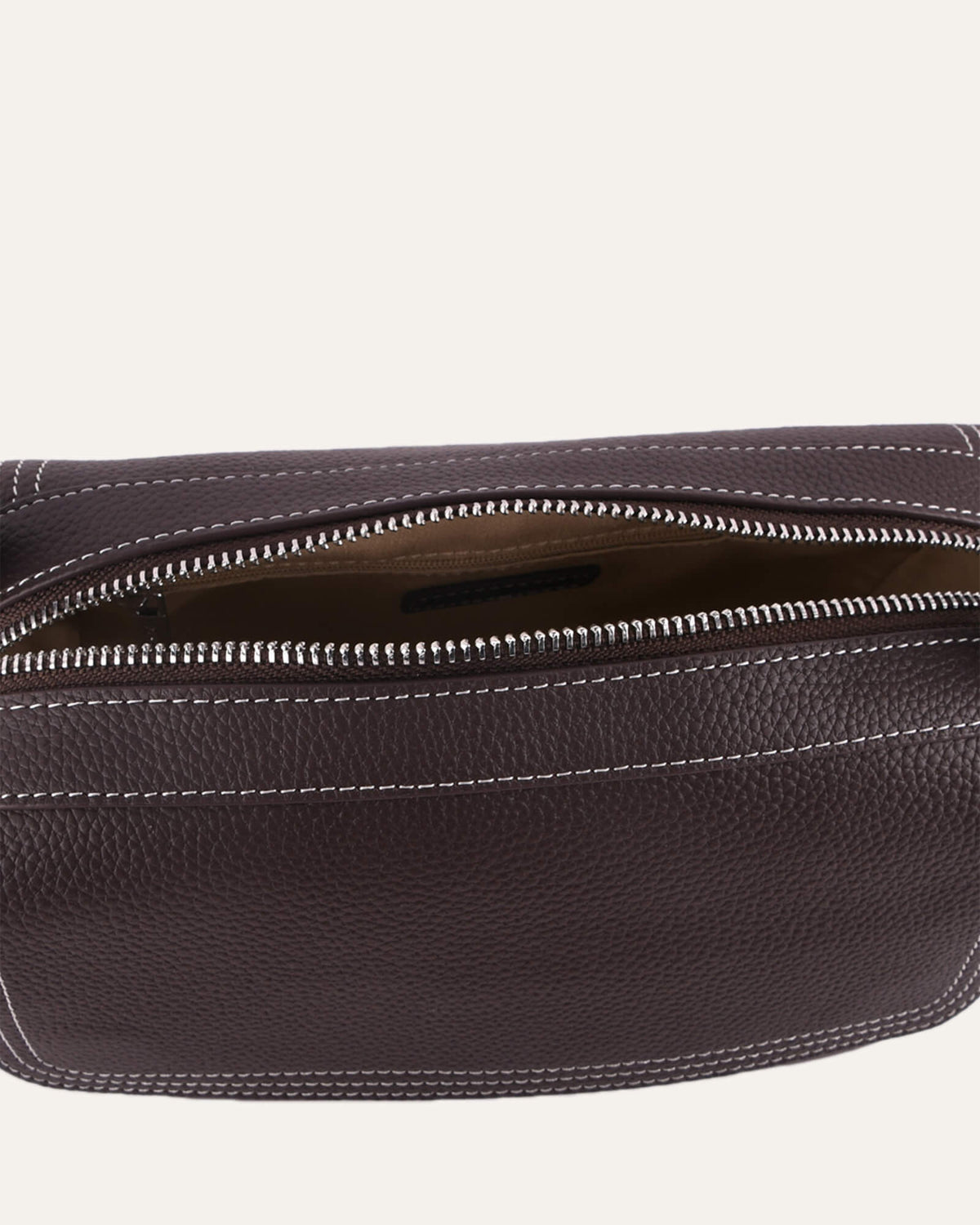 WASHINGTON CROSSBODY BAG CHOCOLATE LEATHER