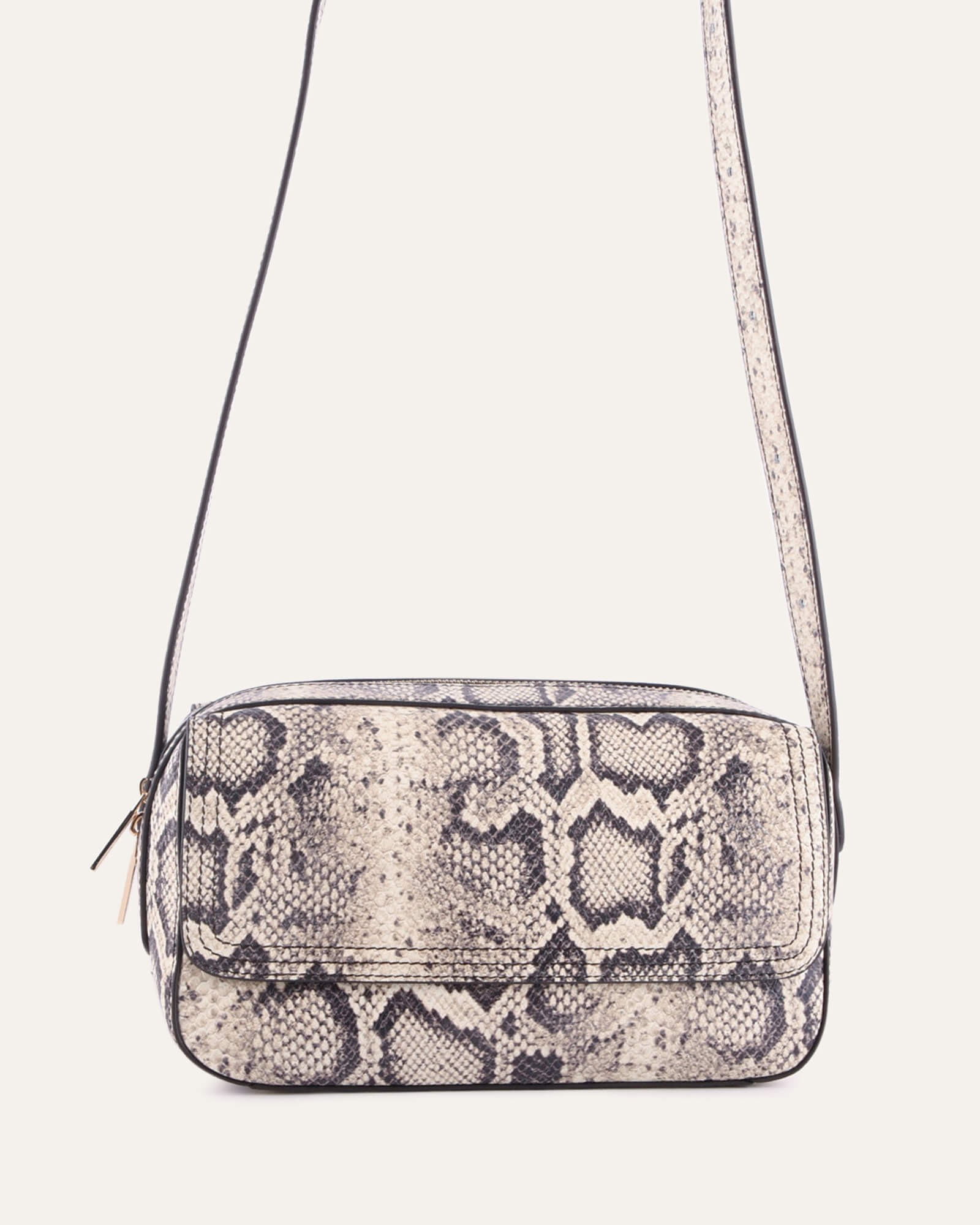 WASHINGTON CROSSBODY BAG SNAKE PRINT LEATHER image