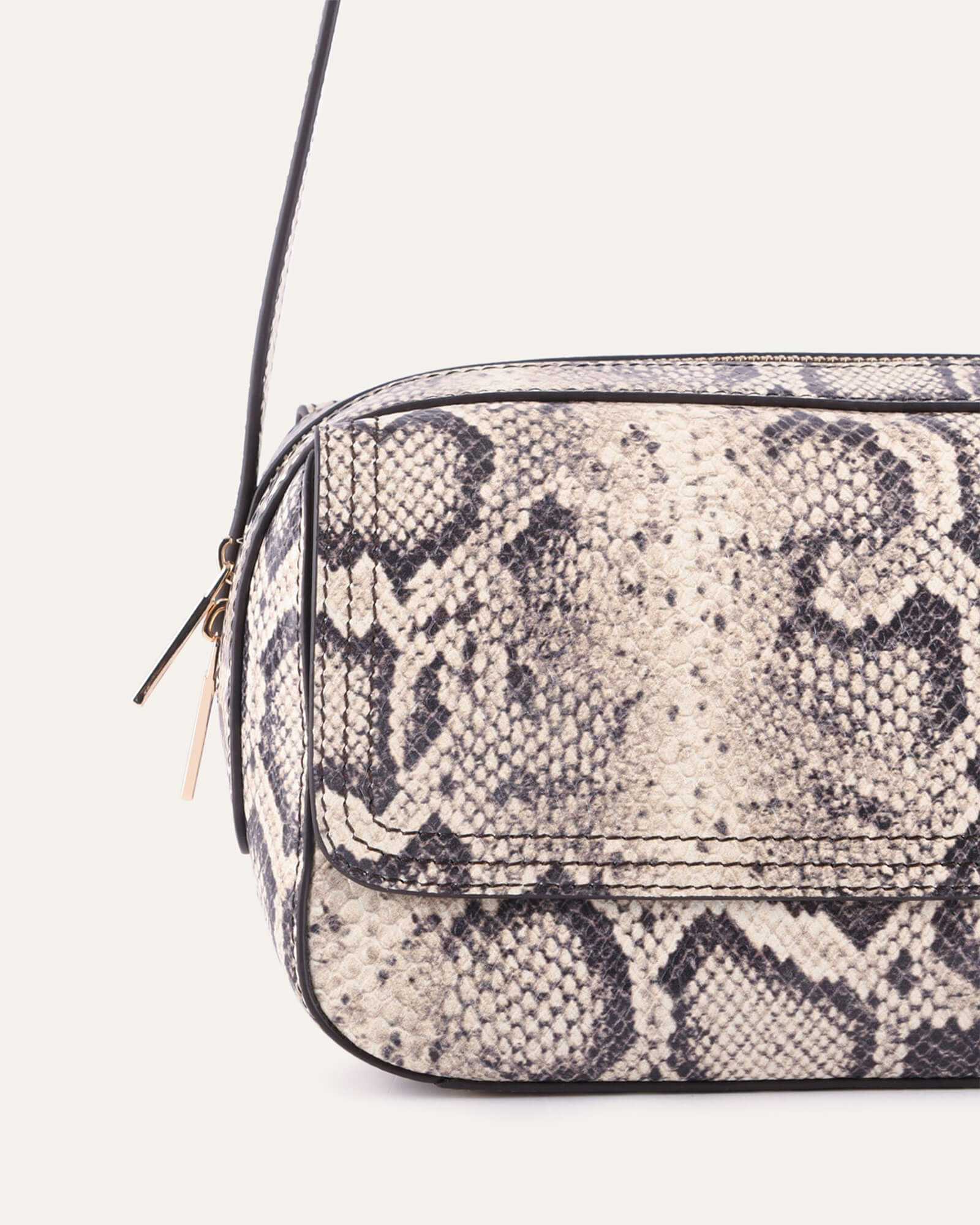 WASHINGTON CROSSBODY BAG SNAKE PRINT LEATHER image