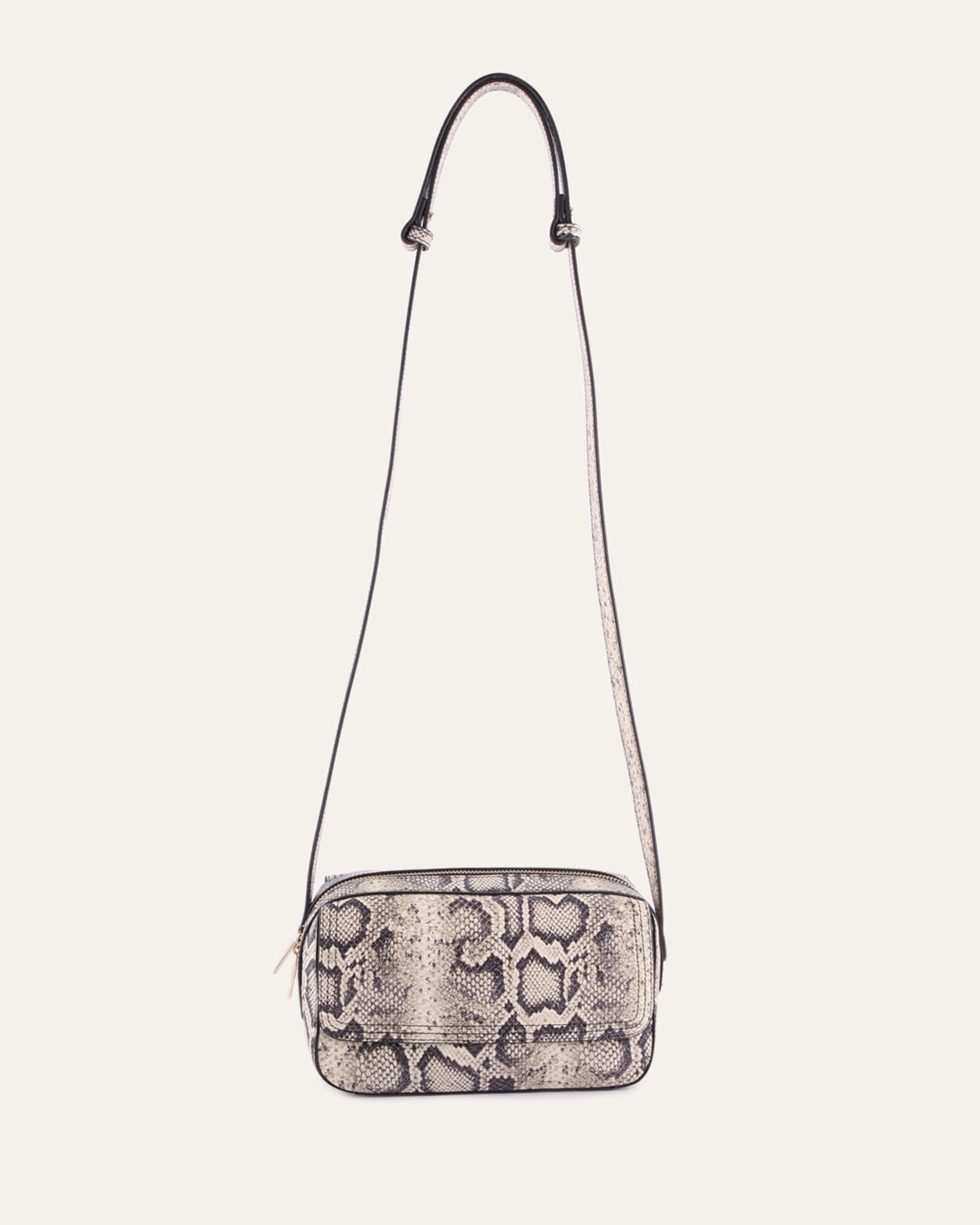 WASHINGTON CROSSBODY BAG SNAKE PRINT LEATHER