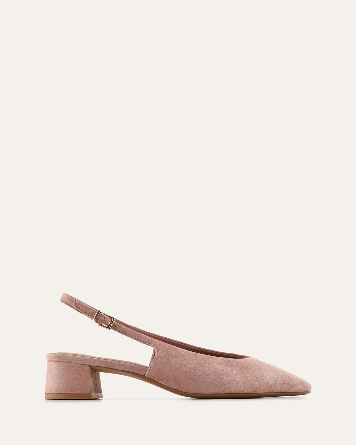 WELLA LOW HEELS ROSE SUEDE