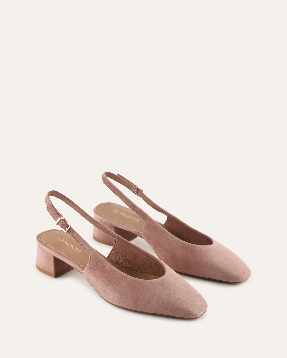 WELLA LOW HEELS ROSE SUEDE