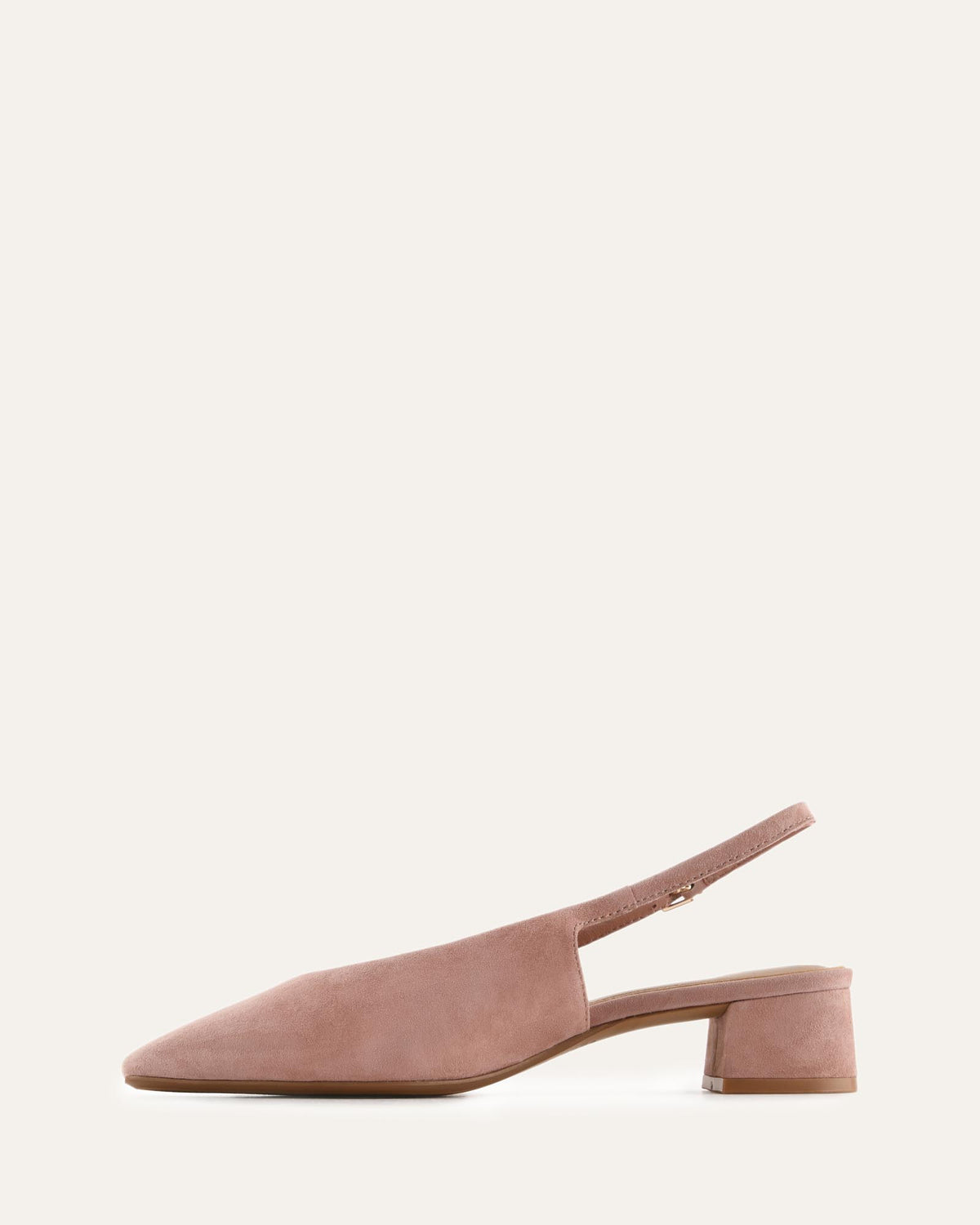 WELLA LOW HEELS ROSE SUEDE