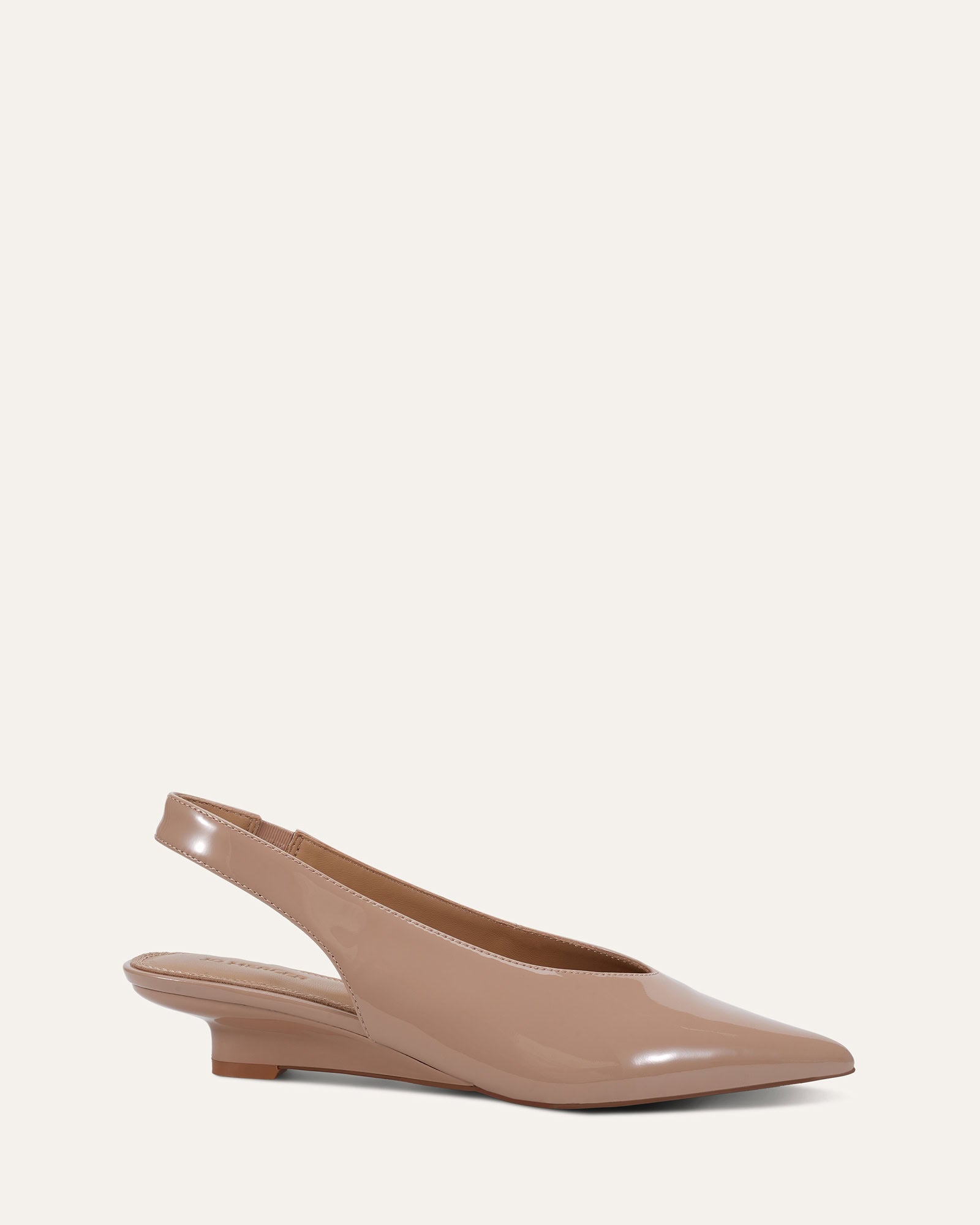 WHITLEY LOW HEELS CAMEL PATENT image