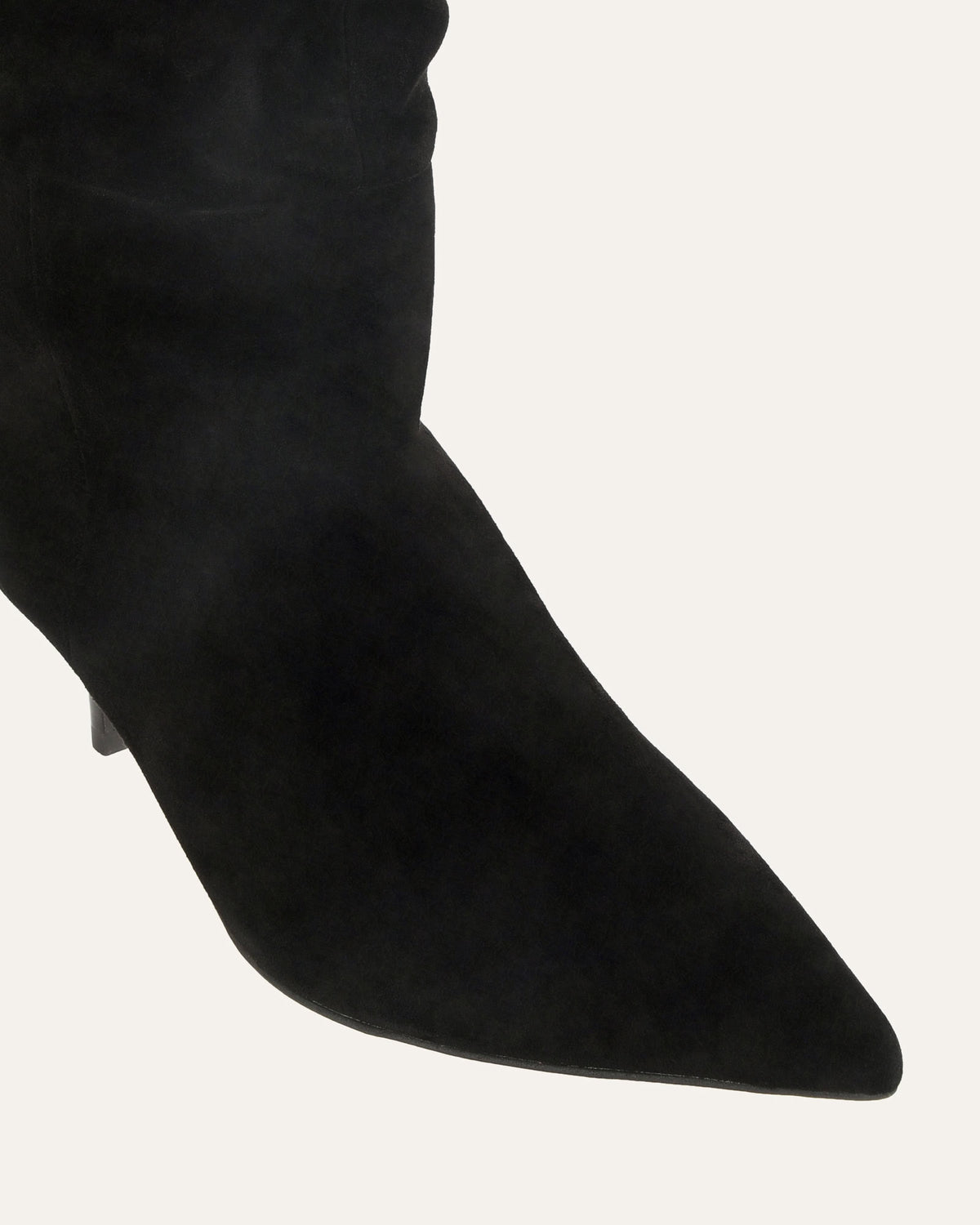 WINSLOW KNEE BOOTS BLACK SUEDE
