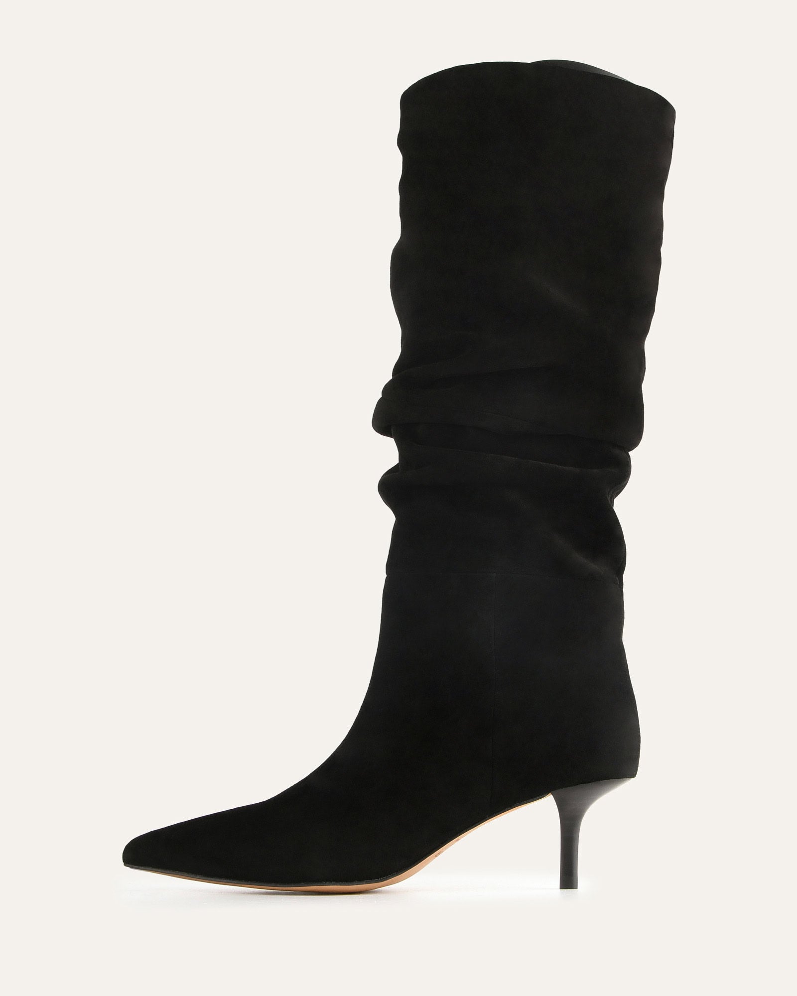 WINSLOW KNEE BOOTS BLACK SUEDE image