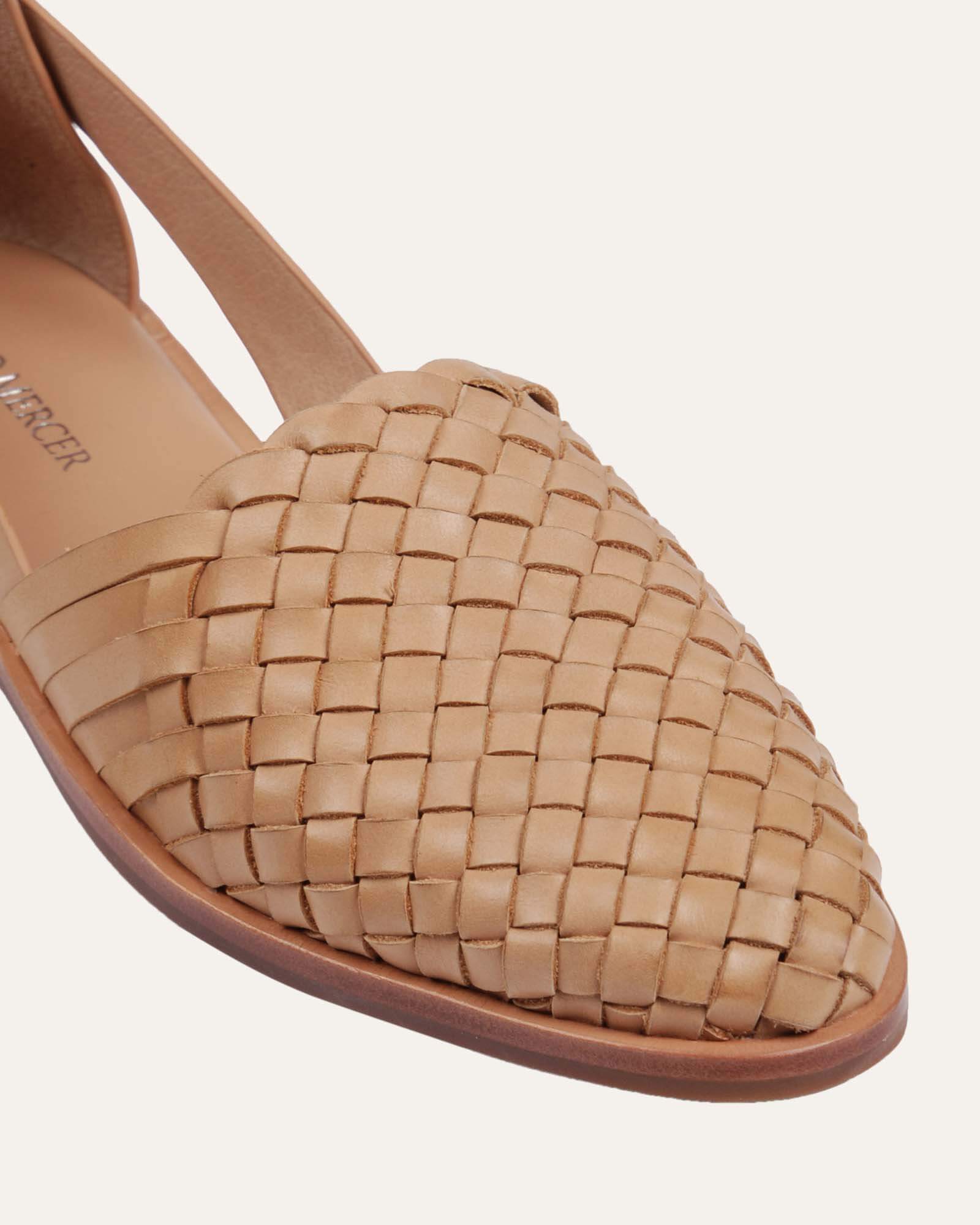 WISDOM CASUAL FLATS TAN LEATHER image
