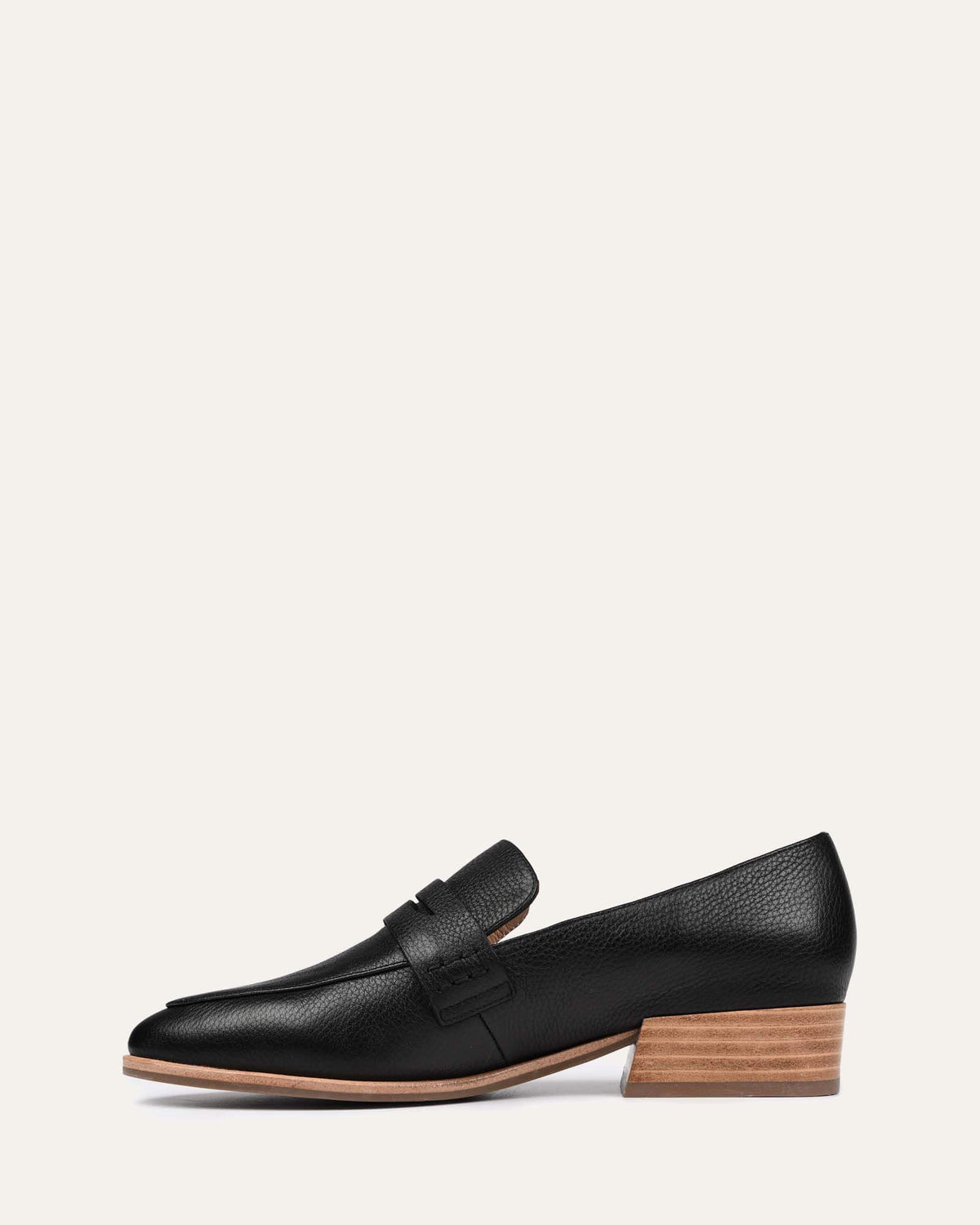 XENOS LOAFERS BLACK LEATHER