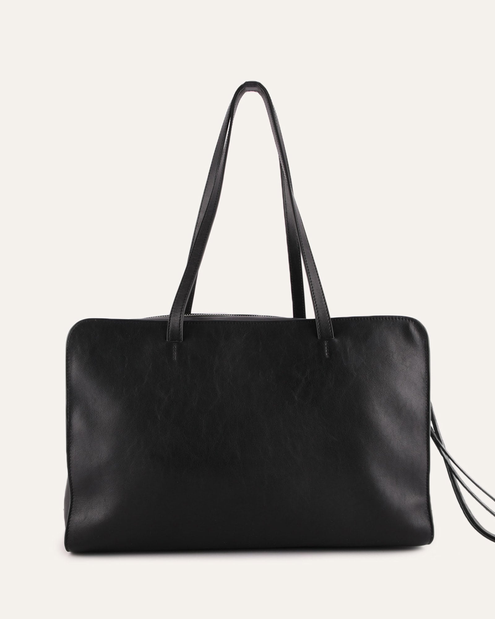 ZELIE SHOUDER BAG BLACK LEATHER image