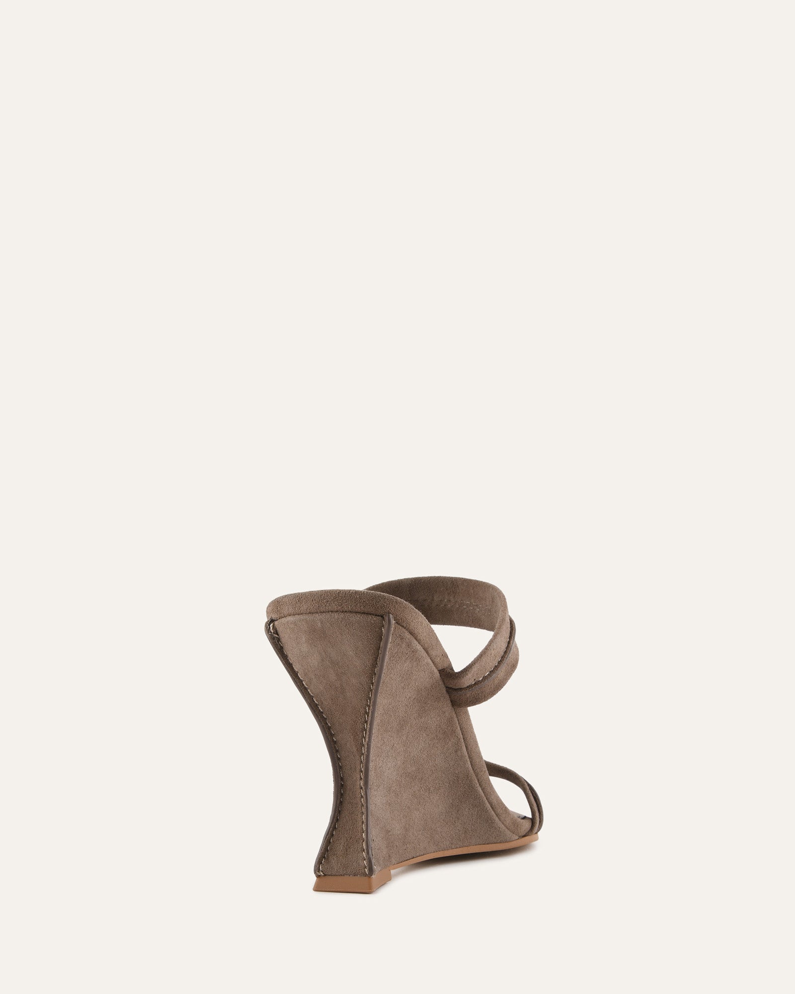 ZINNIA HIGH HEEL SANDALS ASH SUEDE image