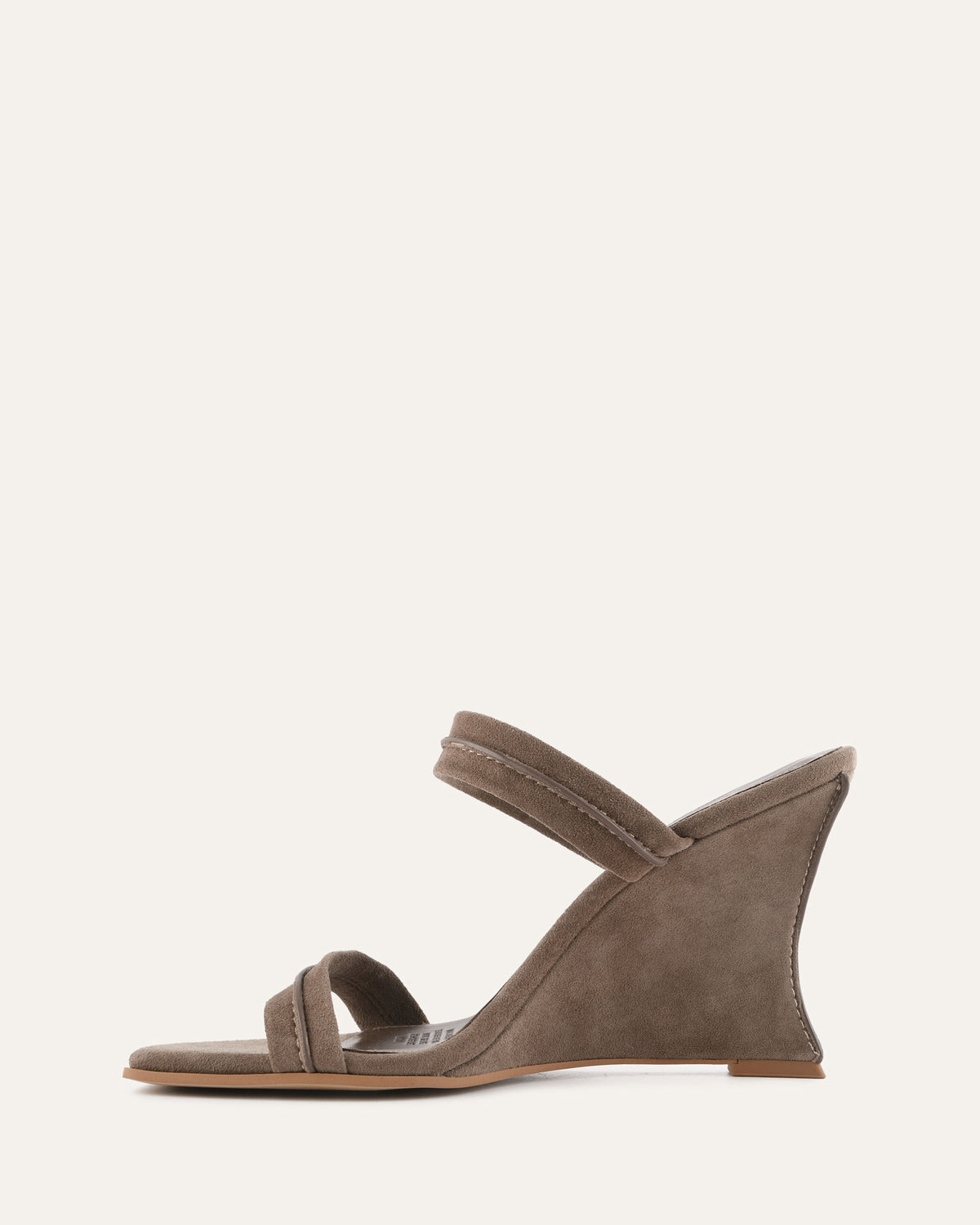 ZINNIA HIGH HEEL SANDALS ASH SUEDE