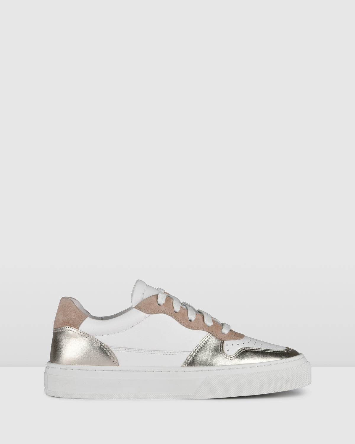 CANYON SNEAKERS WHITE GOLD LEATHER