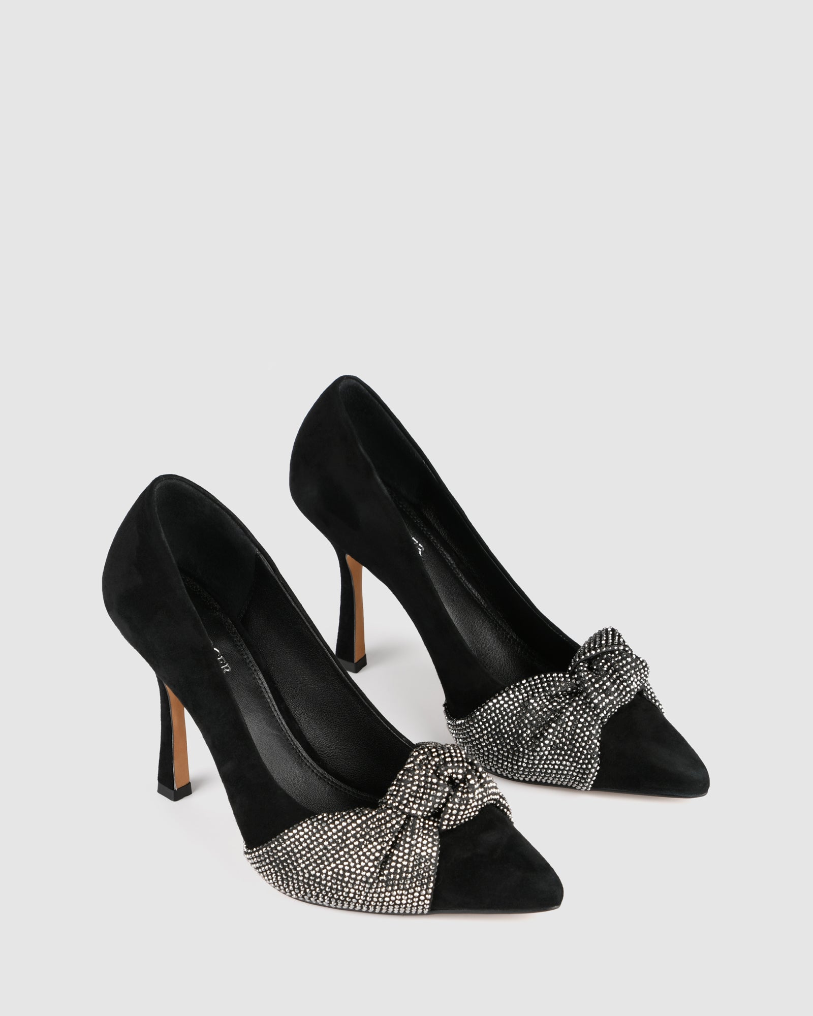Brooke Heel Black 10cm | Sole Shoes NZ