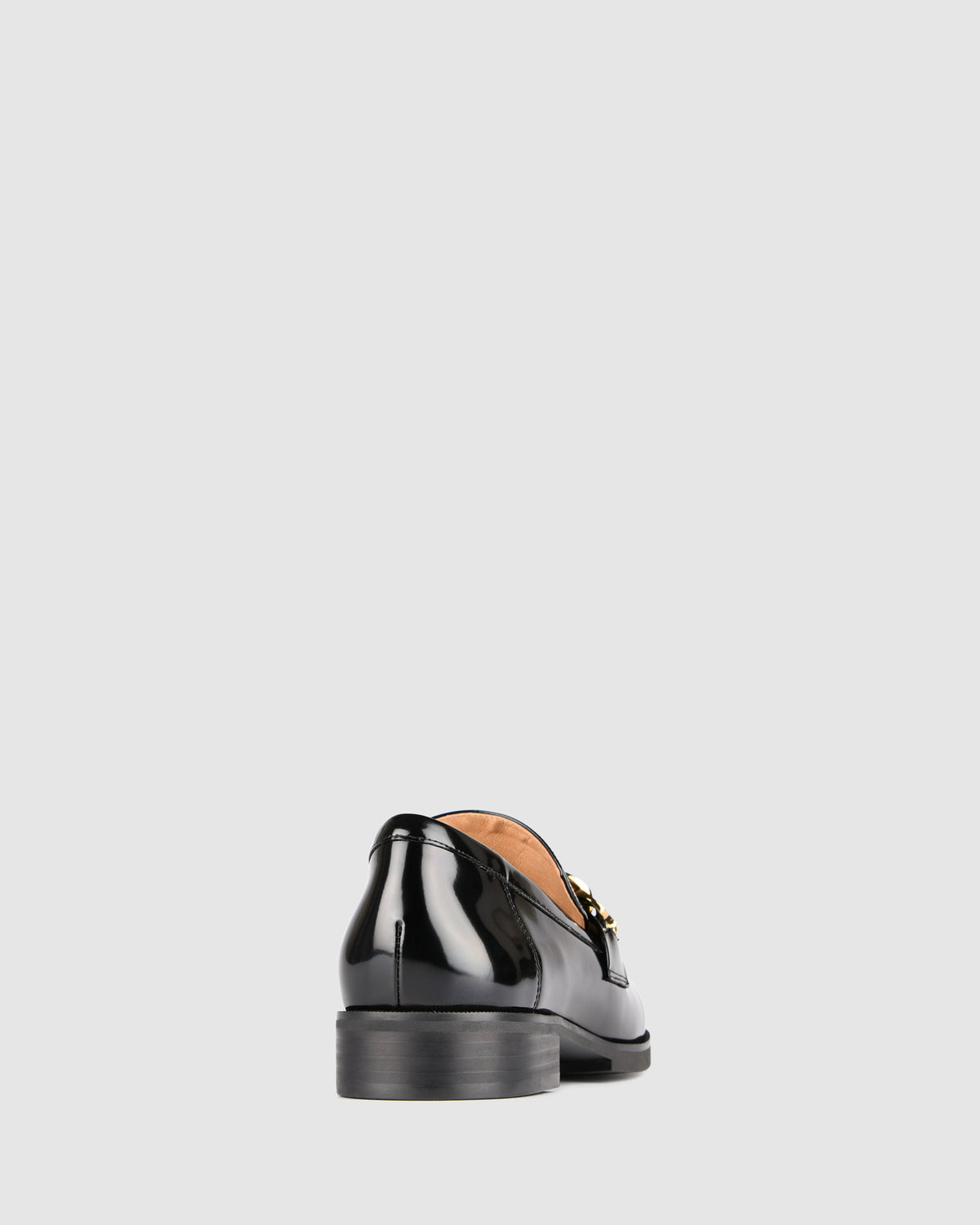 OLIVE LOAFERS BLACK BOX LEATHER