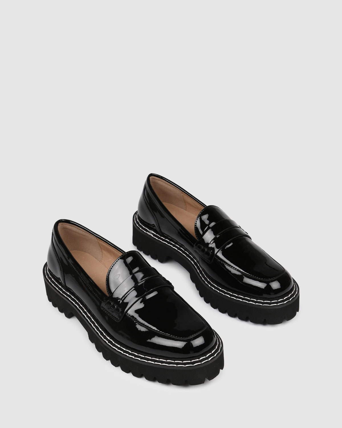 UNITY LOAFERS BLACK PATENT